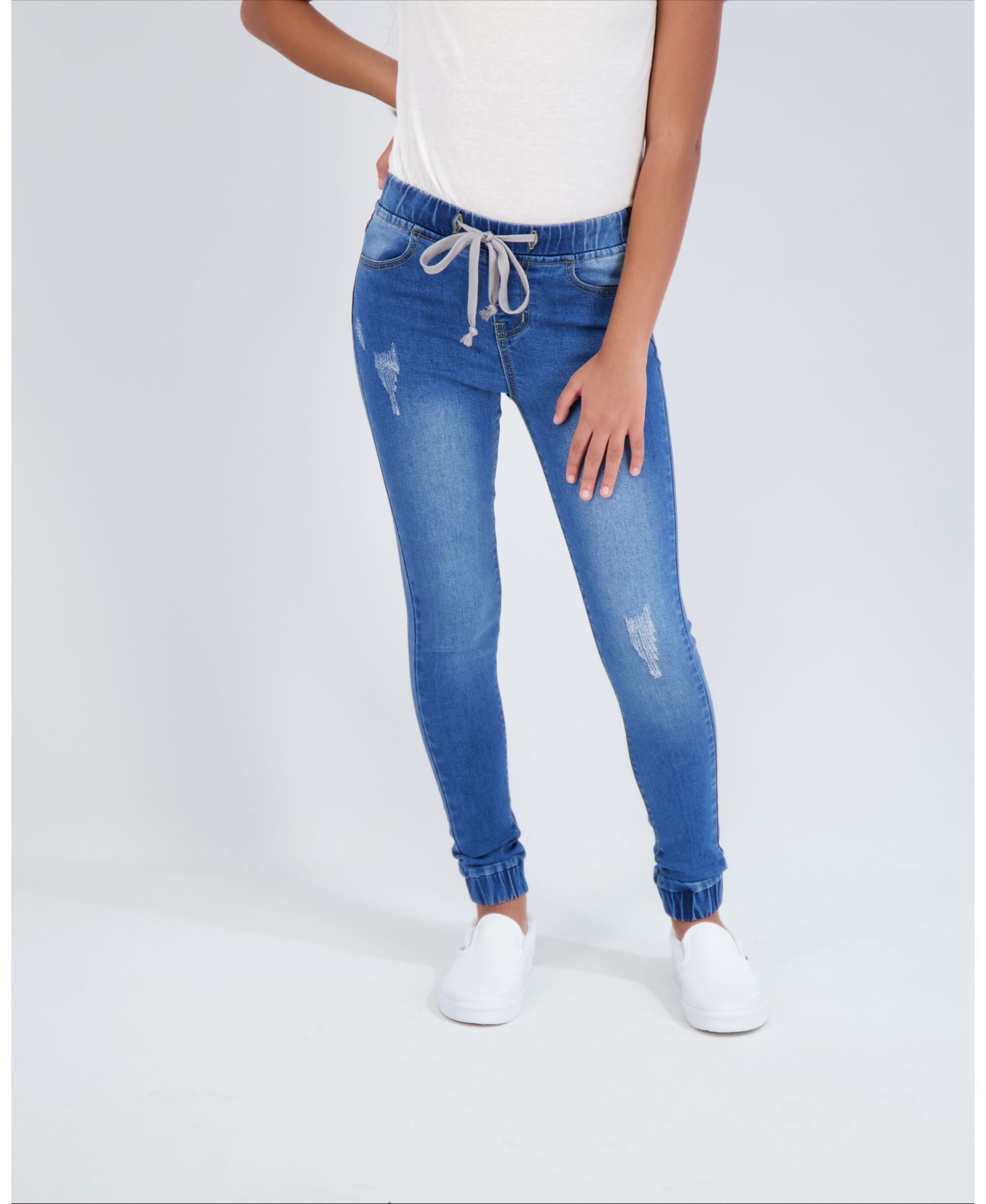 Gogo Jeans Big Girls Pull On Jogger