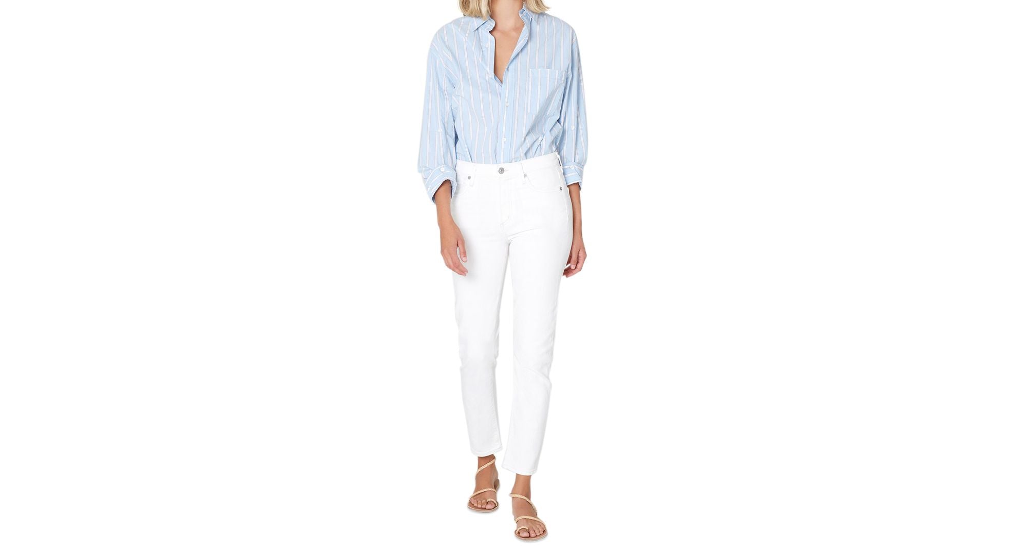 Harlow Ankle High-Rise Slim-Fit Jeans