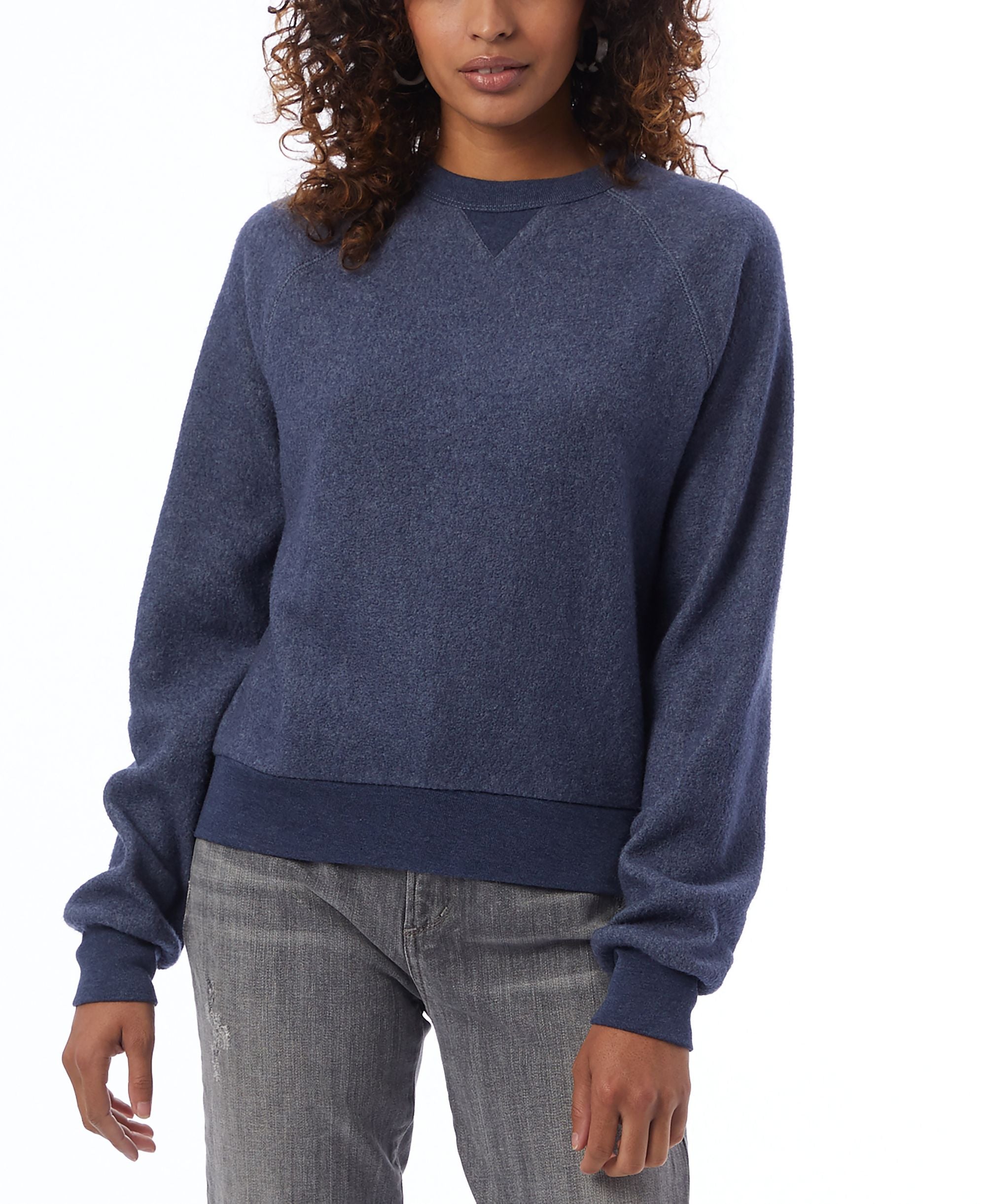 Women's Eco-Teddy Fleece Sweatshirt