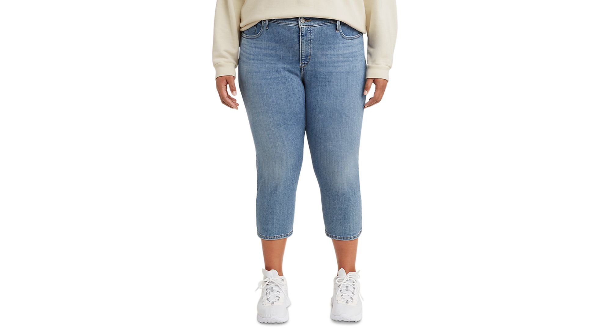 Levis Trendy Plus Size 311 Shaping Skinny Capri Jeans