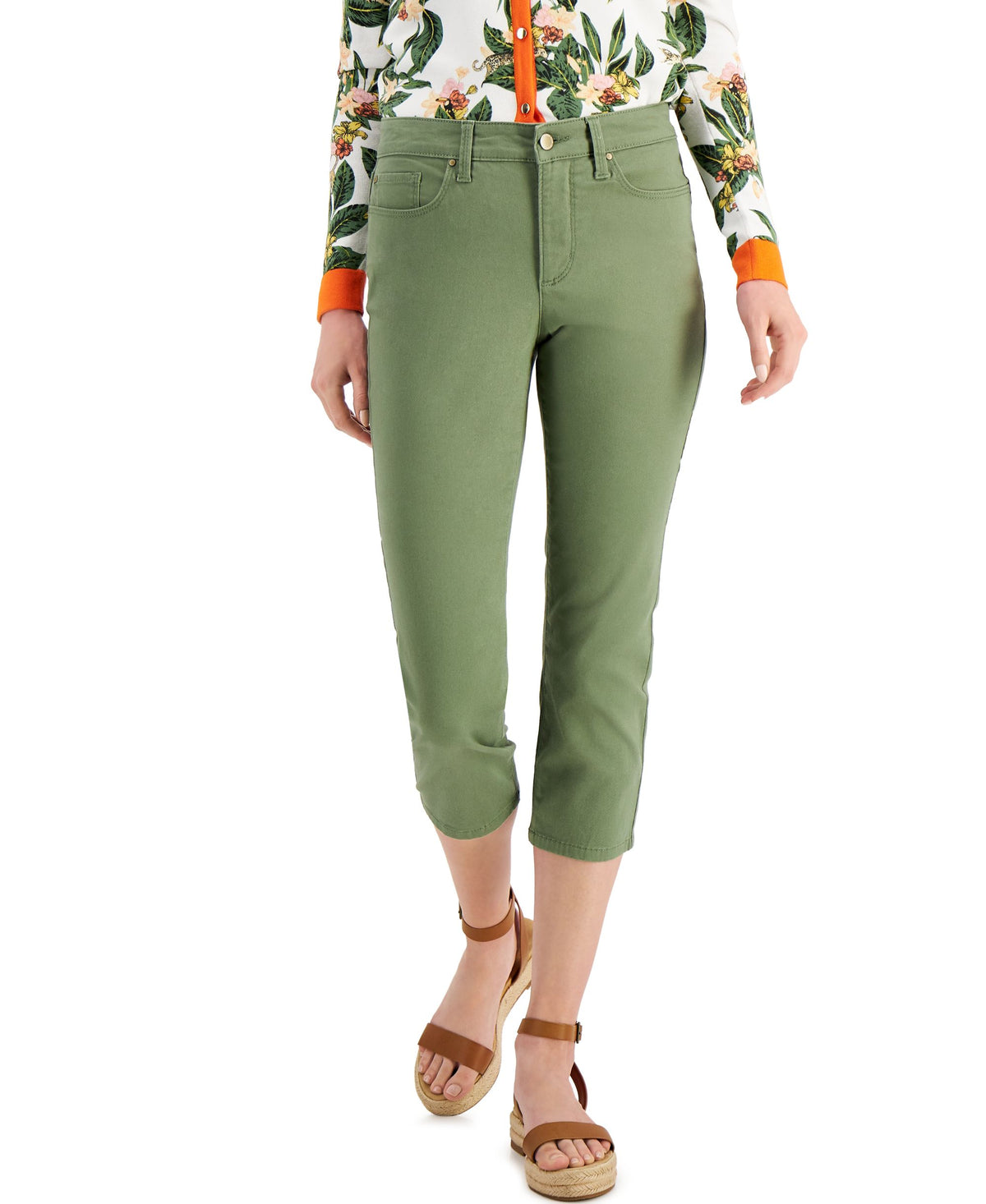Women's Tummy Control Bristol Capri Jeans
