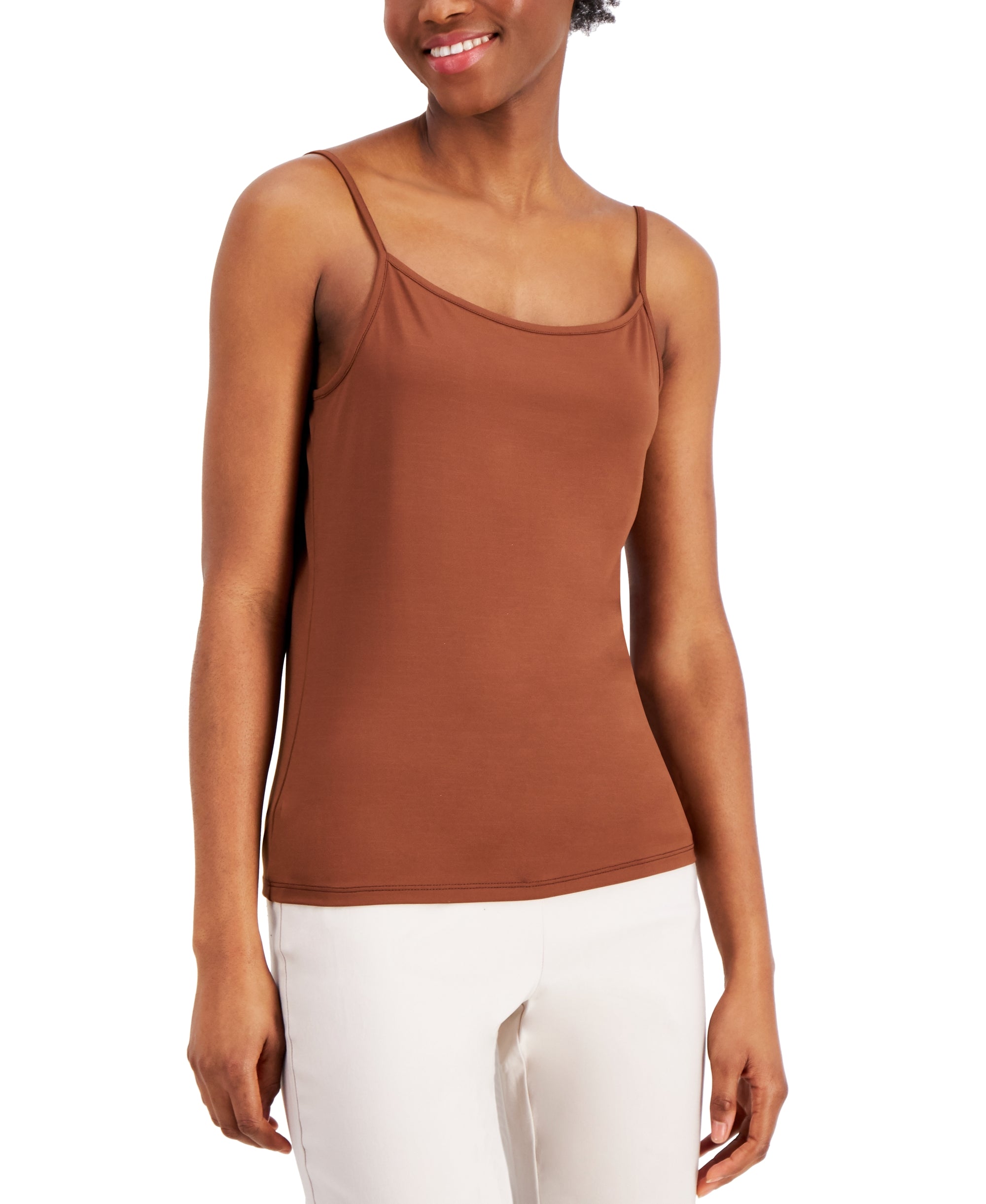 Women's Scoop-Neck Knit Camisole Tank