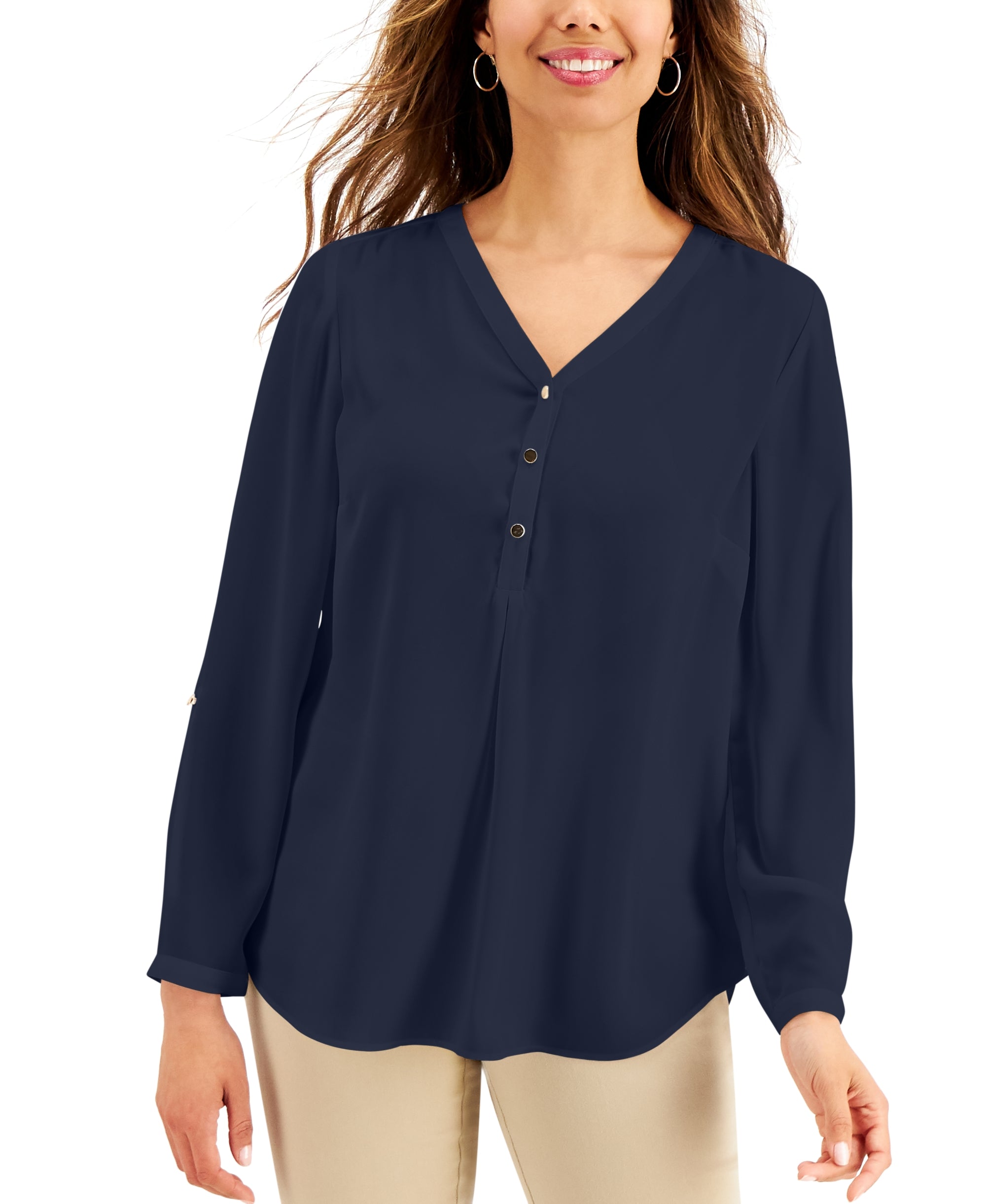 Women's Long Sleeve Utility Top