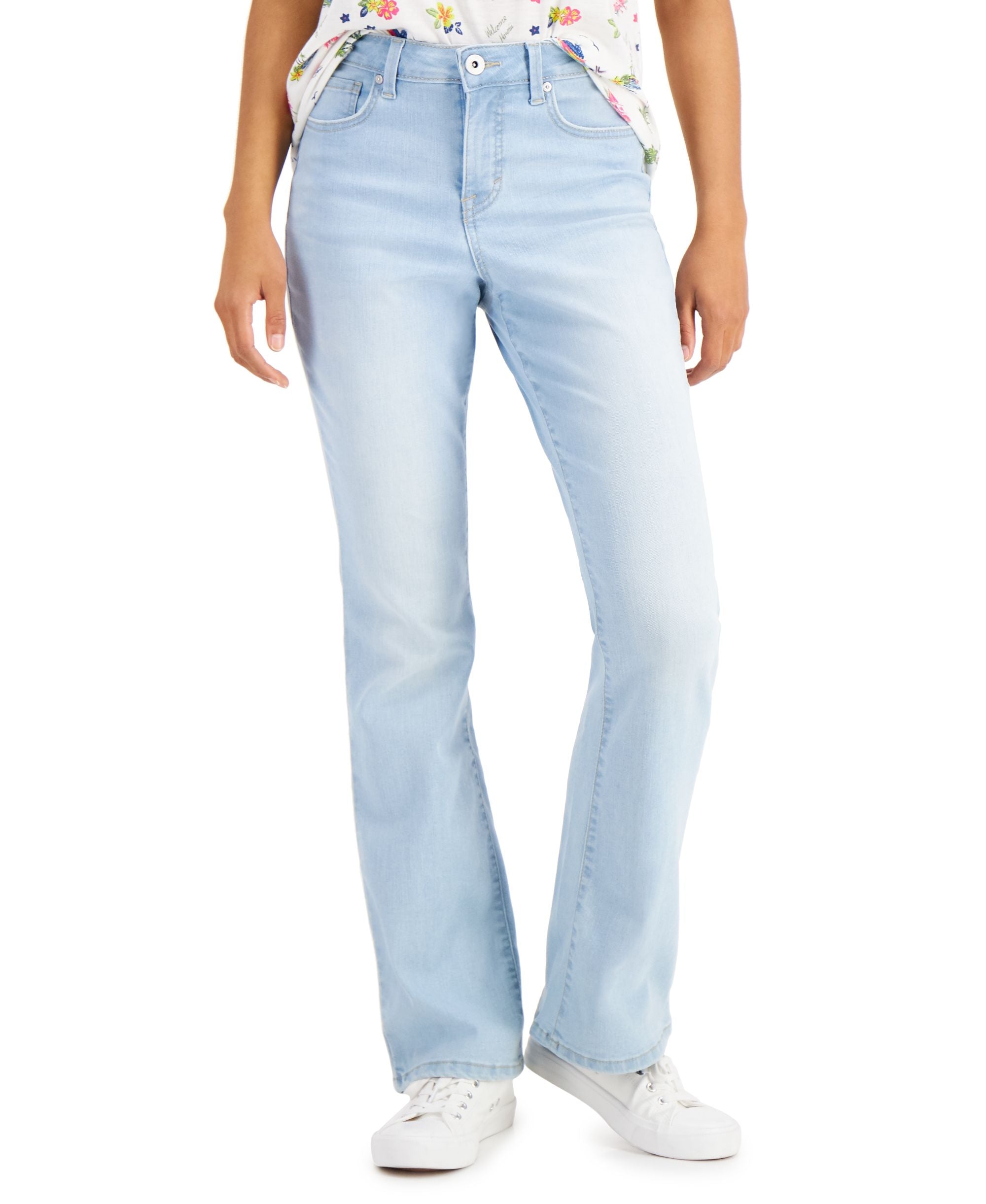 Style & Co High Rise Curvy Fit Bootcut Jeans