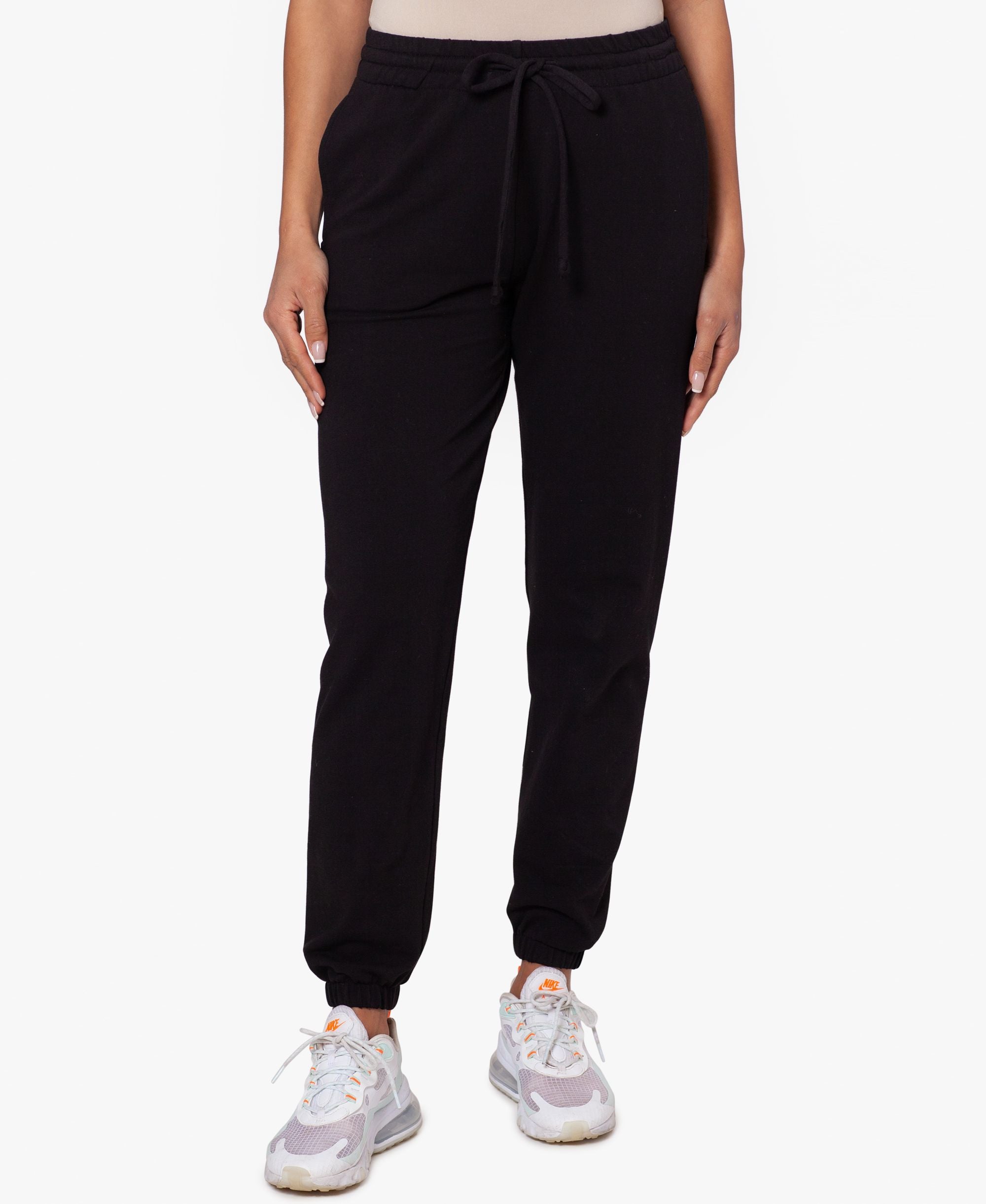 Bam By Betsy Adam Drawstring Tapered Leg Sweatpants
