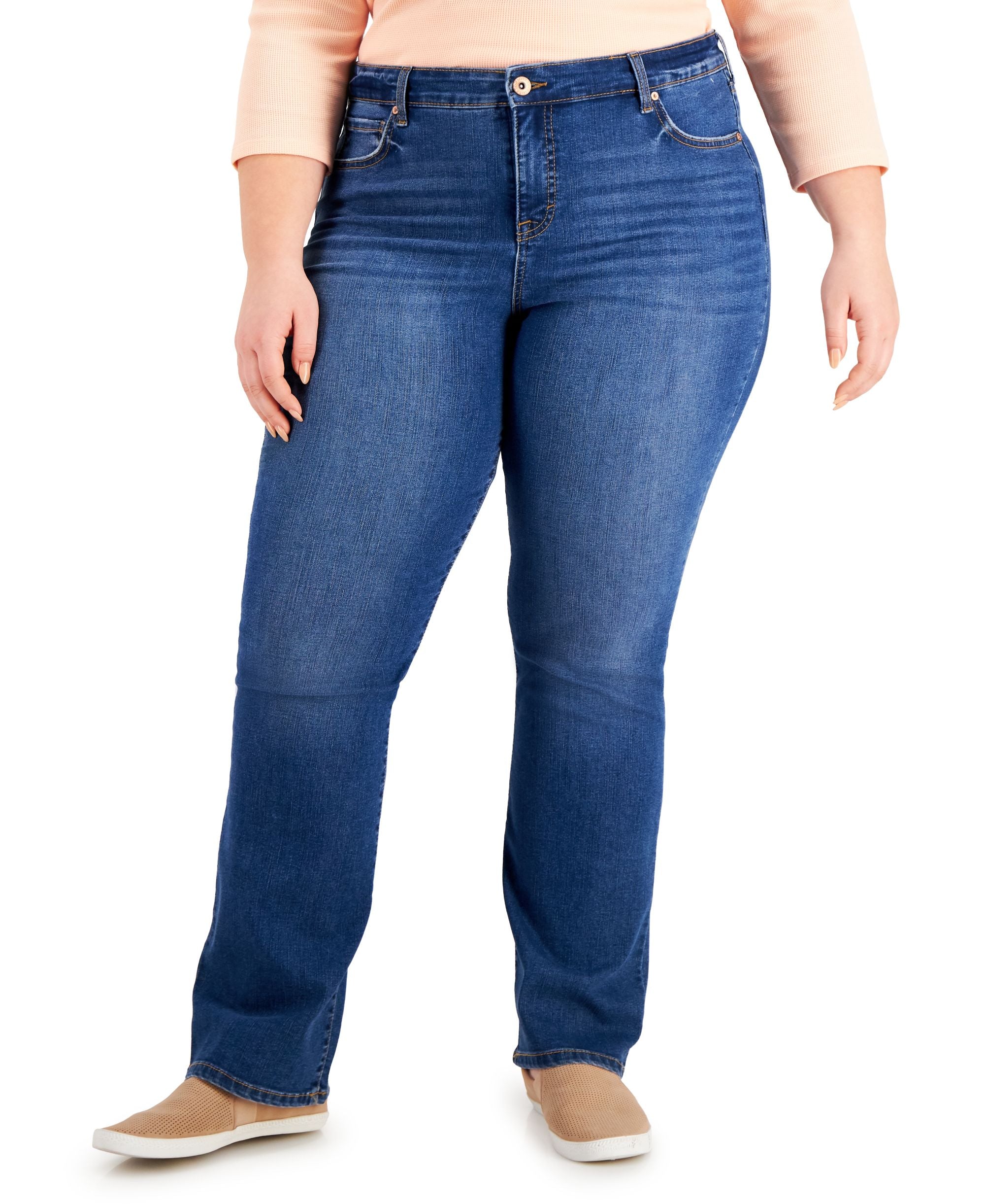 Style & Co Plus Size Bootcut Denim Jeans