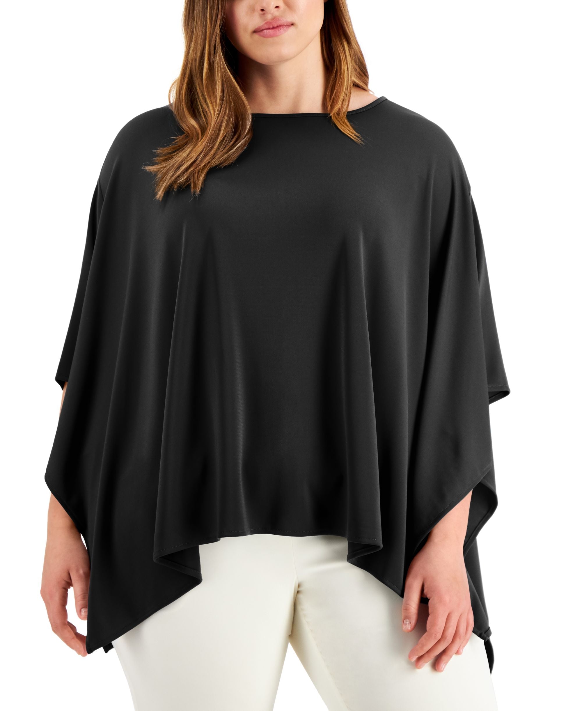 Alfani Plus Size High Low Top