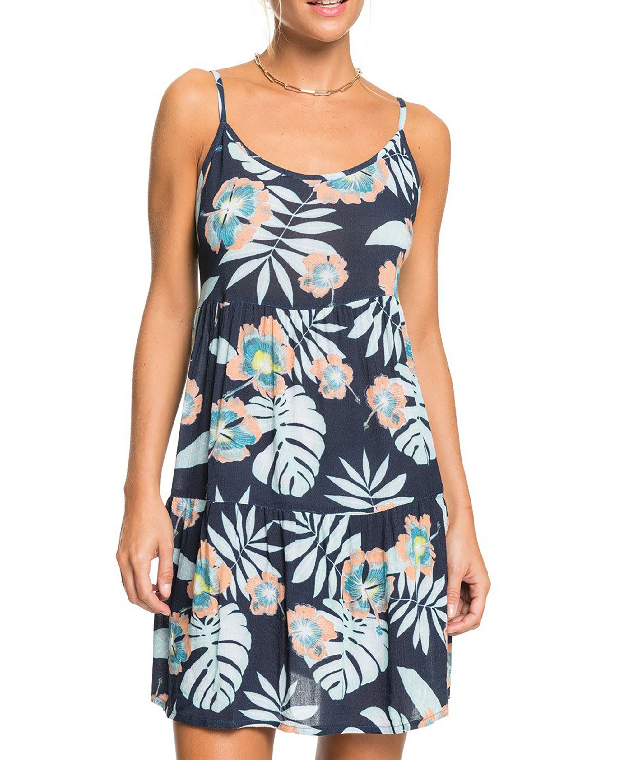 Printed Sand Dune Cover-Up Dress