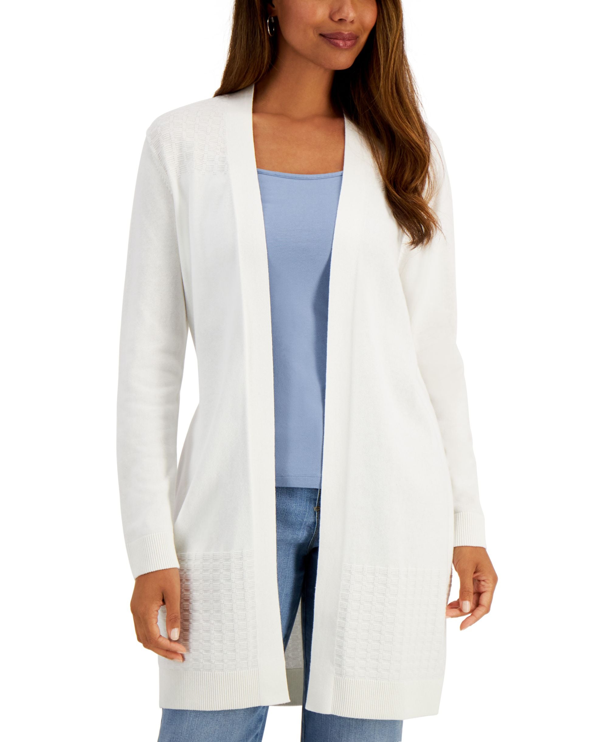 Karen Scott Ottoman Open Front Duster