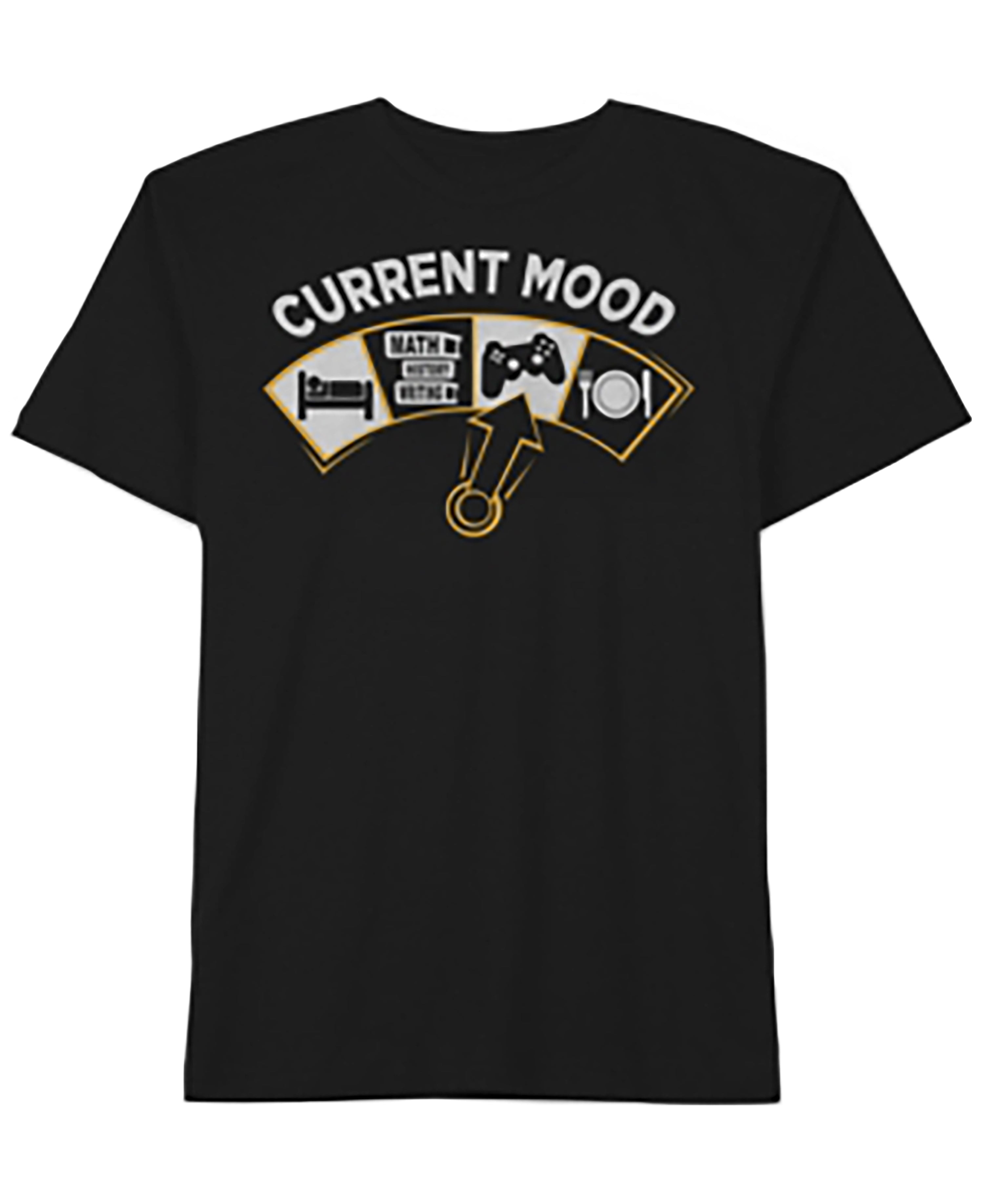 Jem Big Boys Graphic-Print Cotton T-Shirt Black S