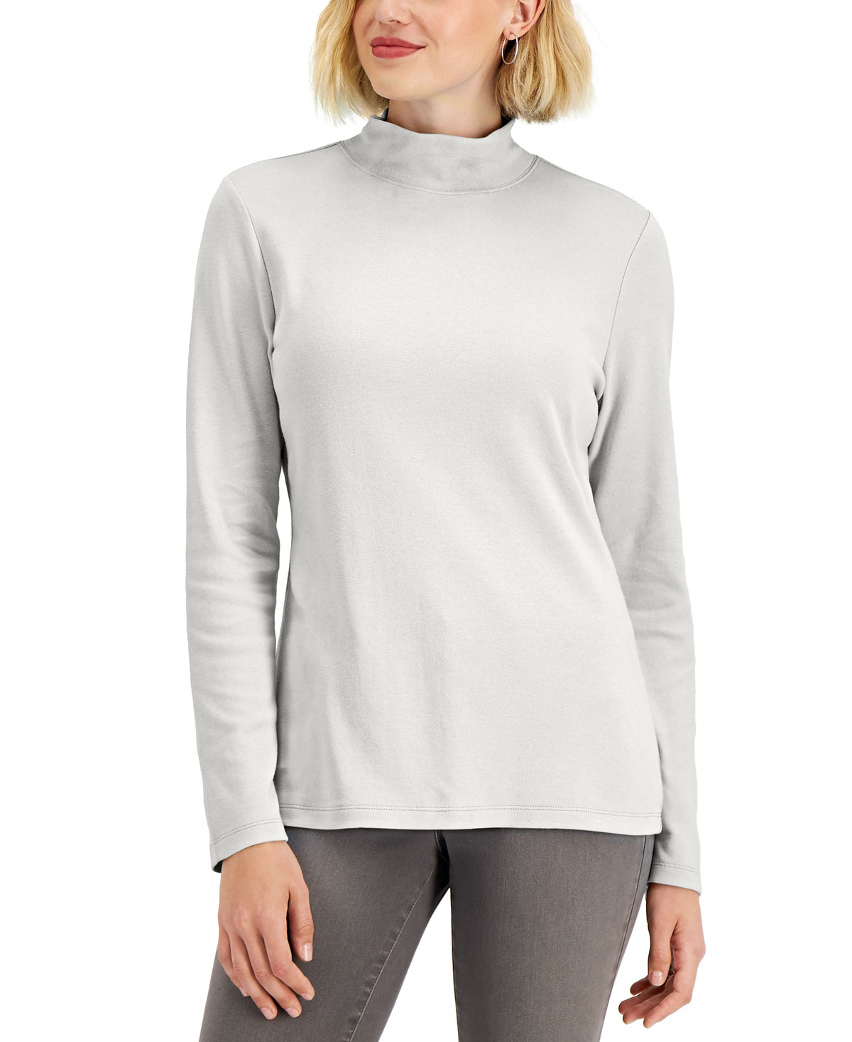 Mock-Neck Top