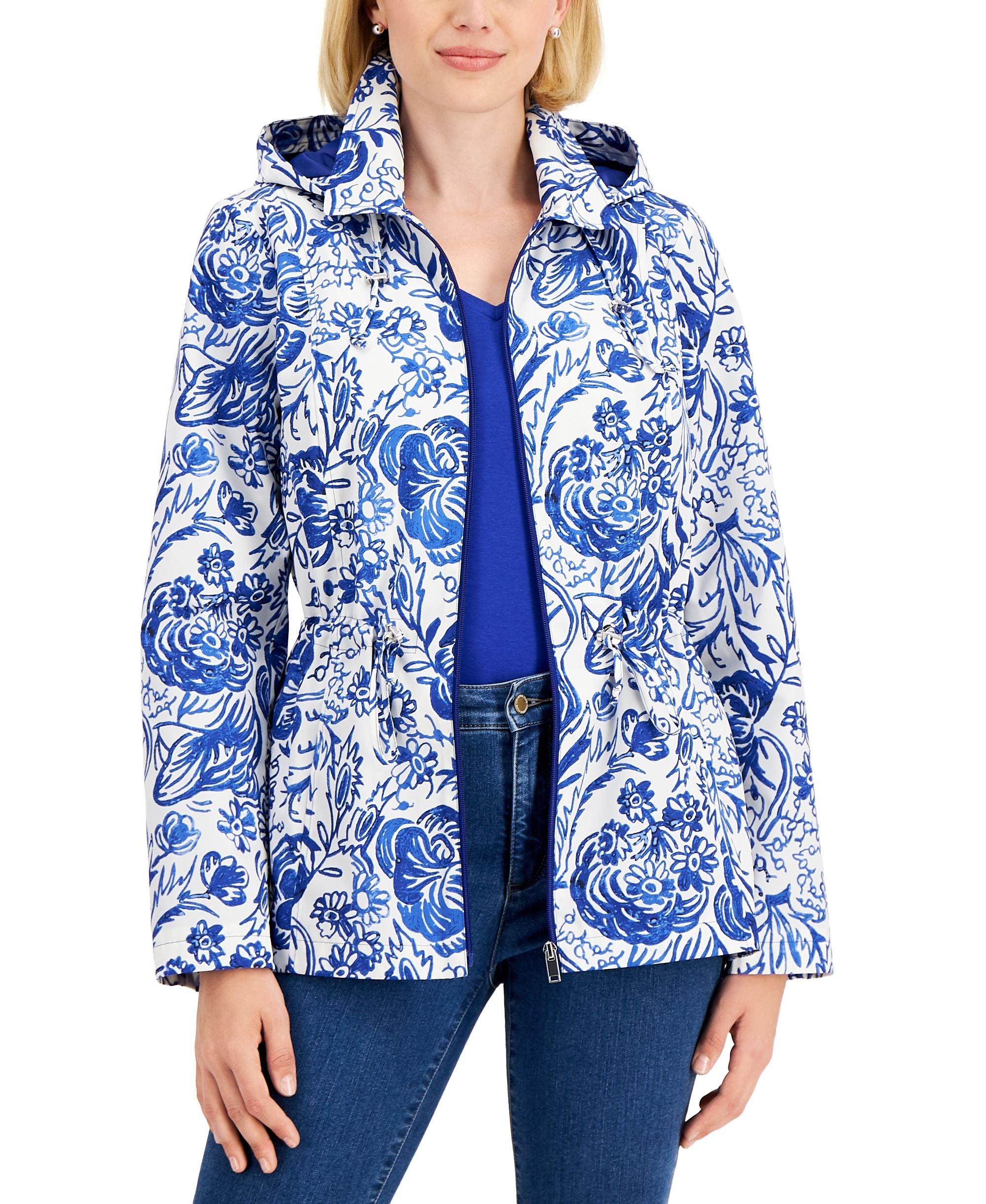 Printed Utility Jacket
