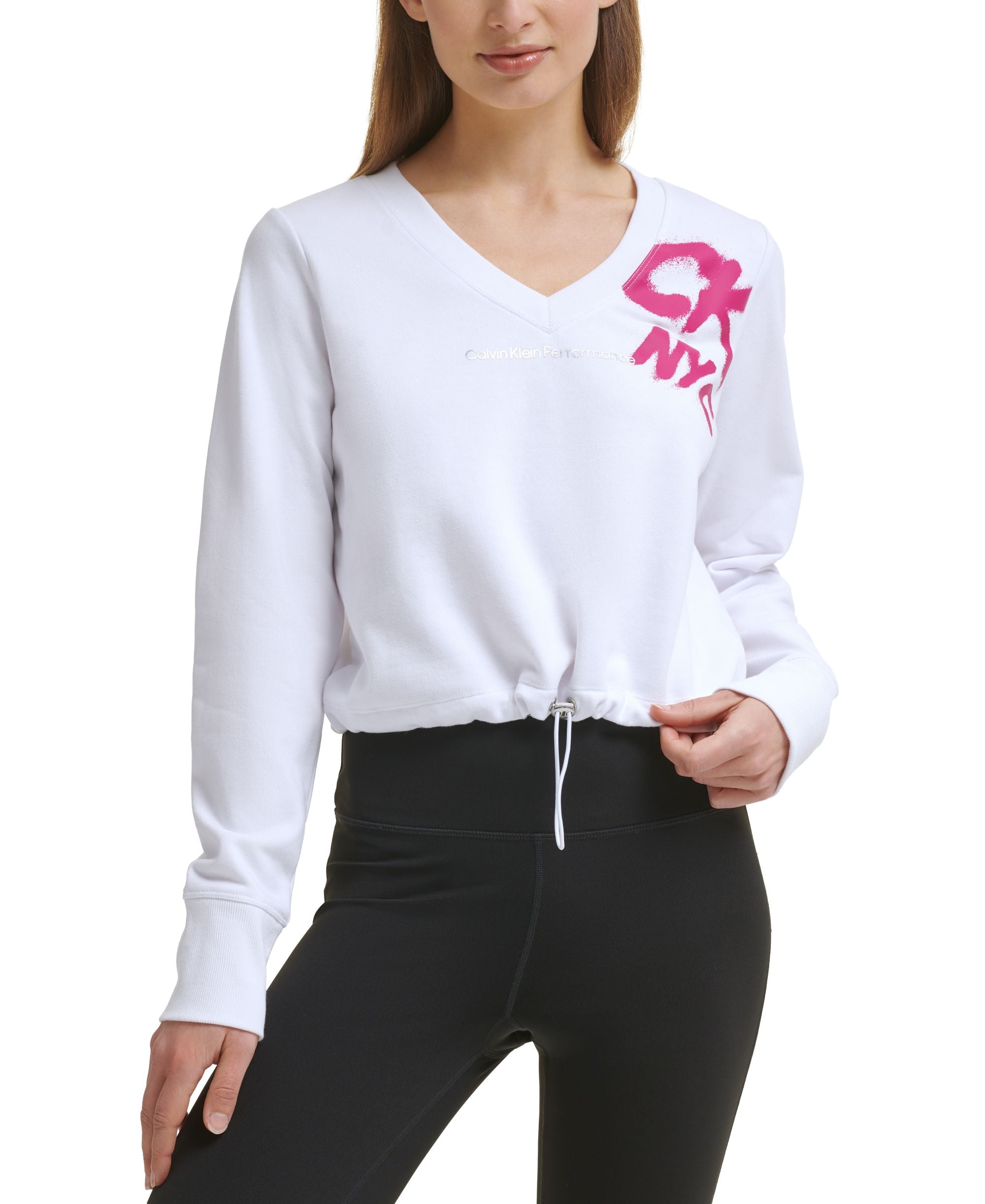 Women's Cinched Logo Sweatshirt
