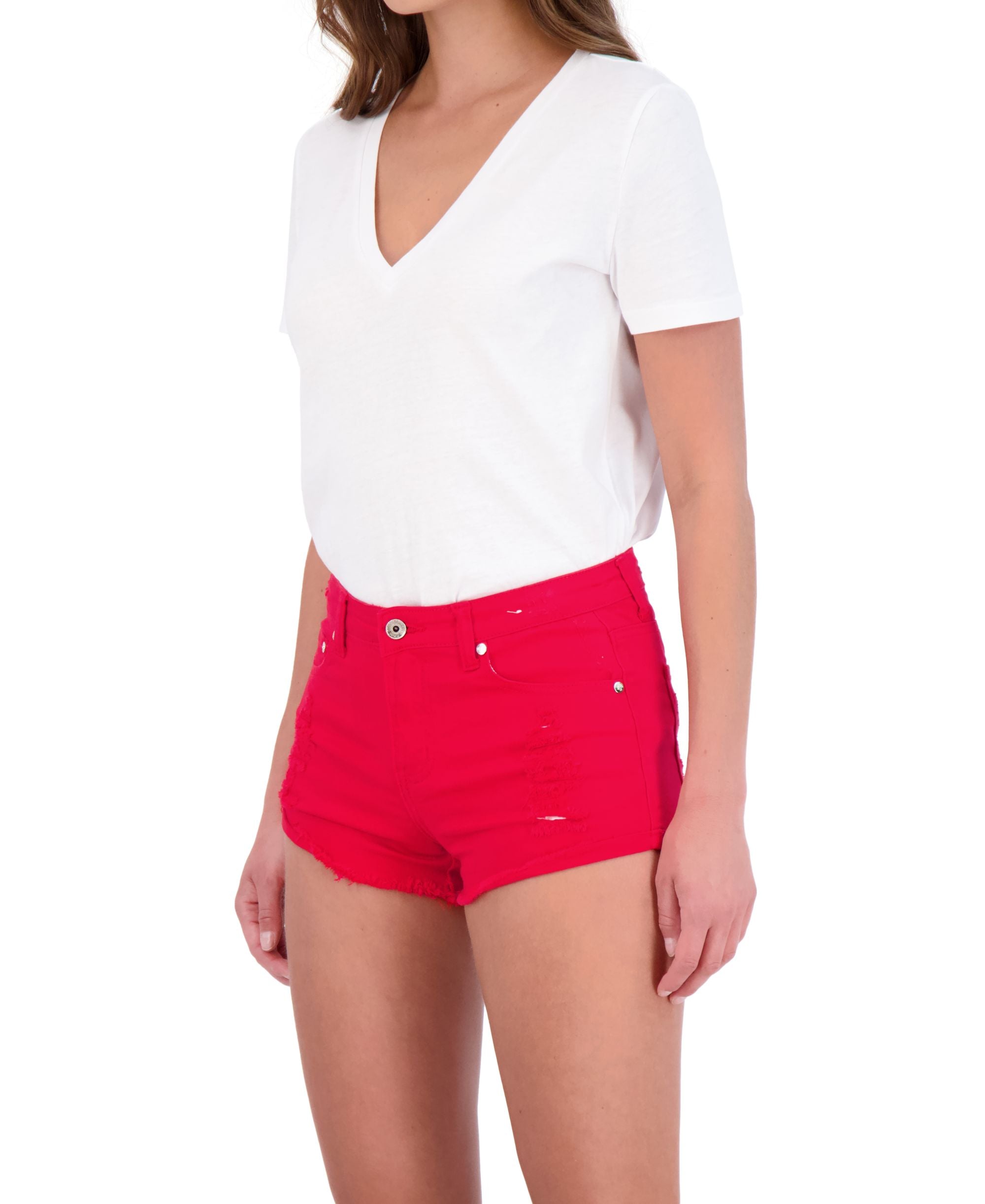 Juniors' Hyper-Stretch Shorts