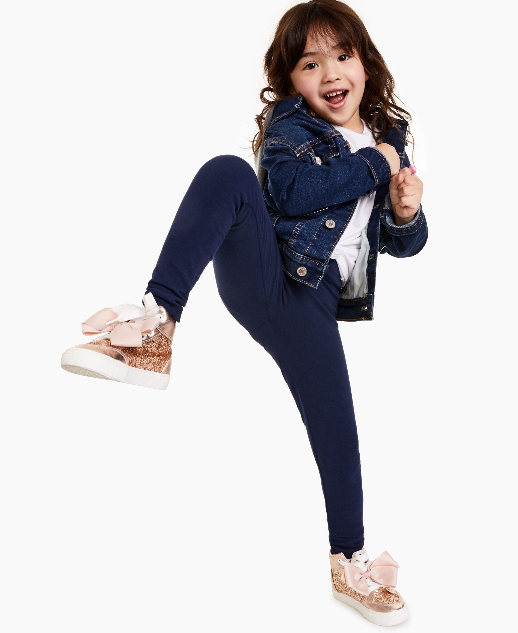 Epic Threads Toddler Girls Solid Basic Knit Legging