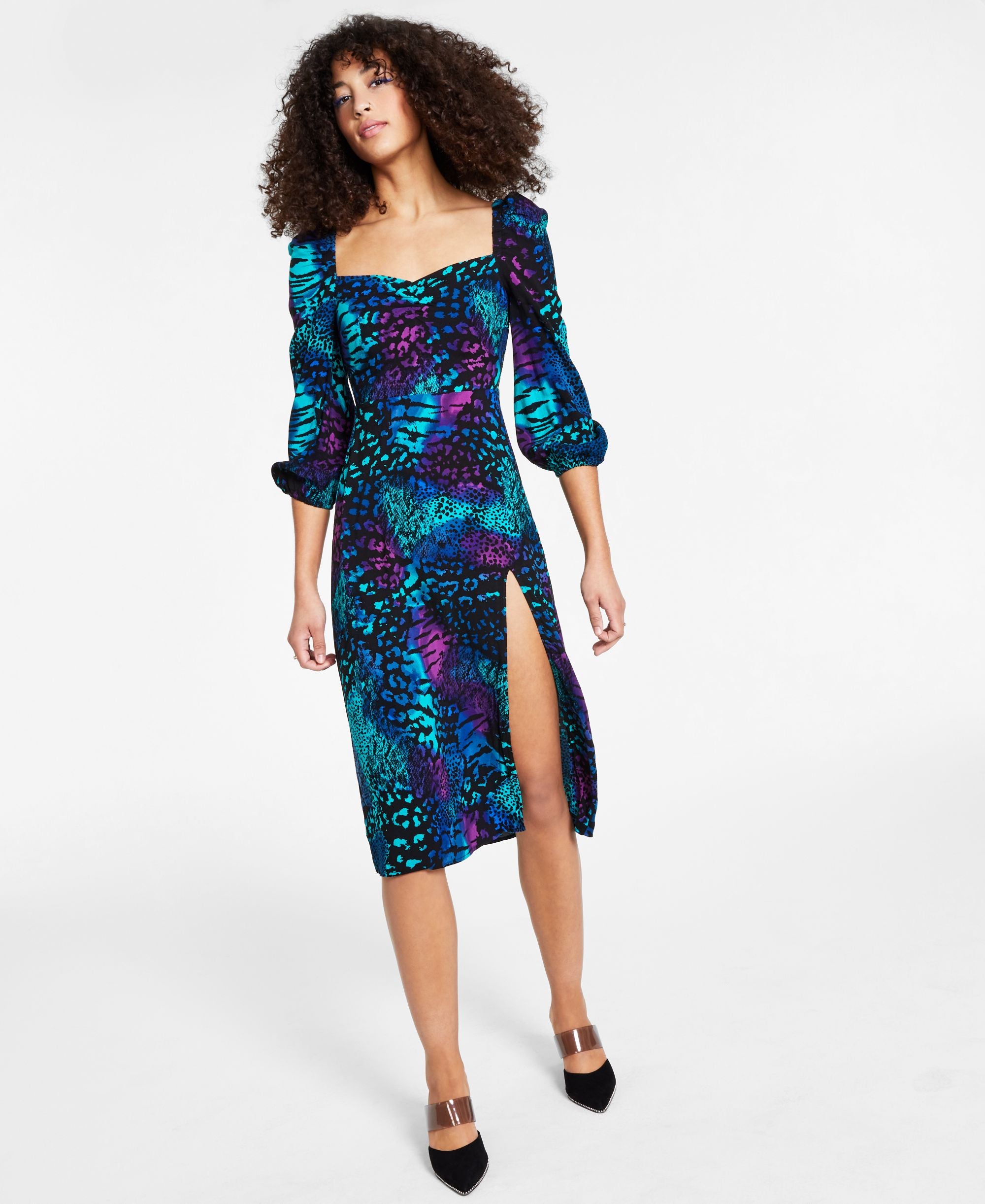 Bar III Animal Print Dress