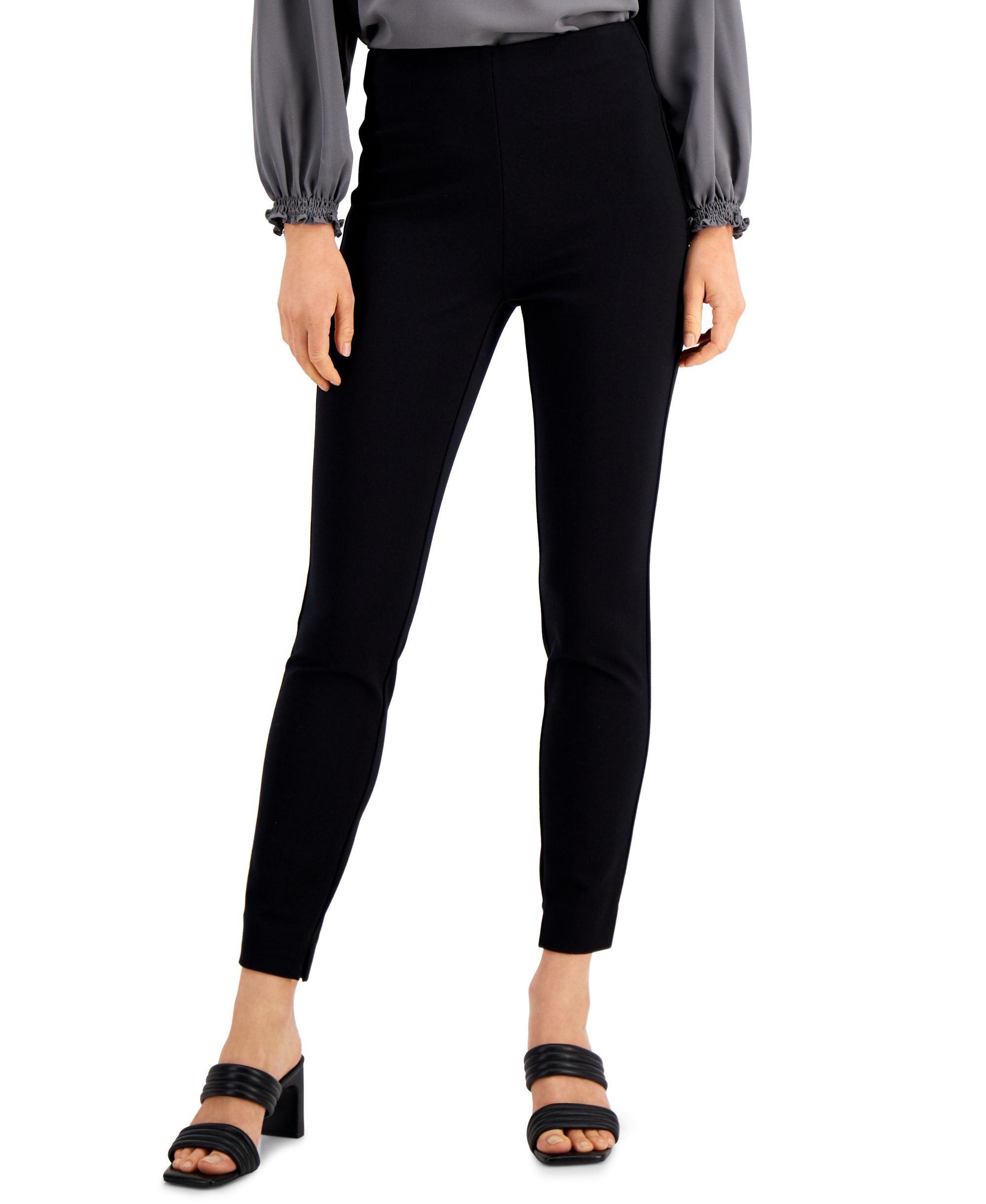 Alfani Womens Skinny Pull On Ankle Pants
