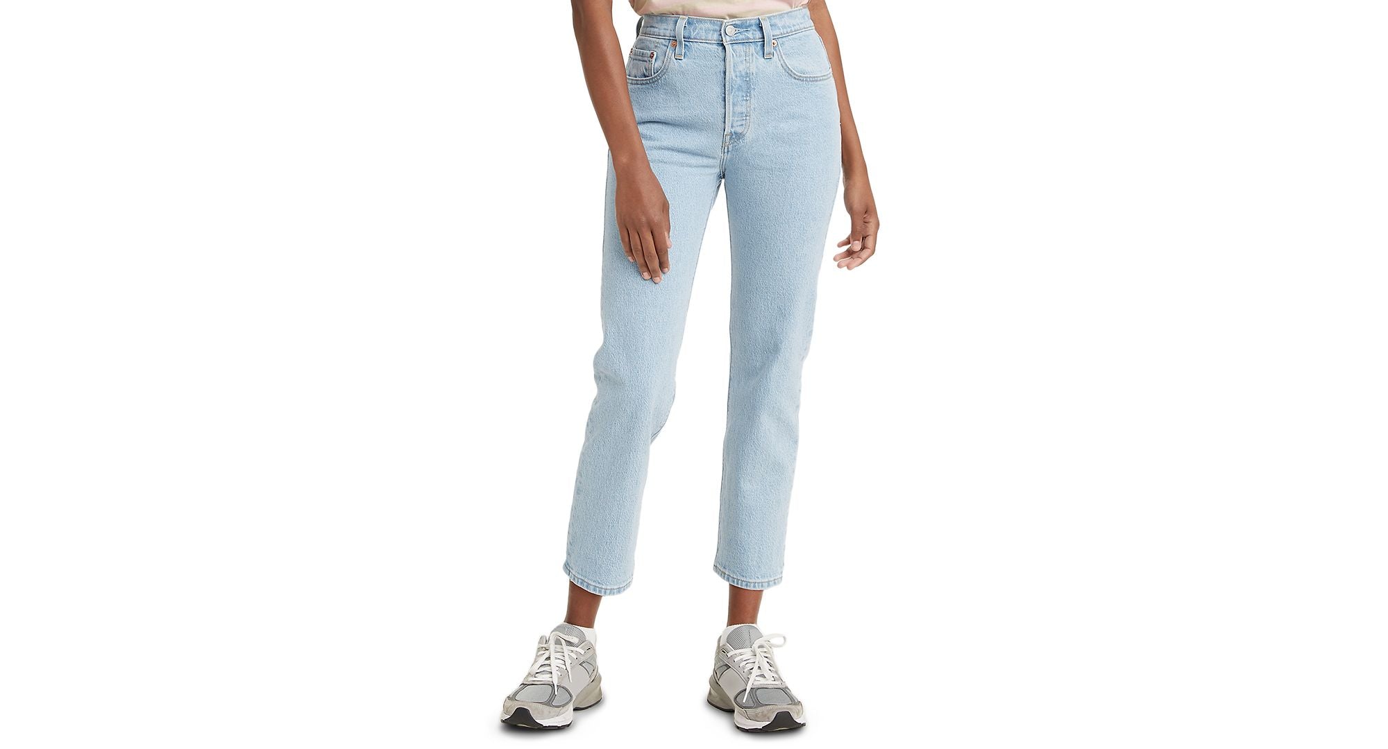 501� Cropped Straight-Leg High Rise Jeans