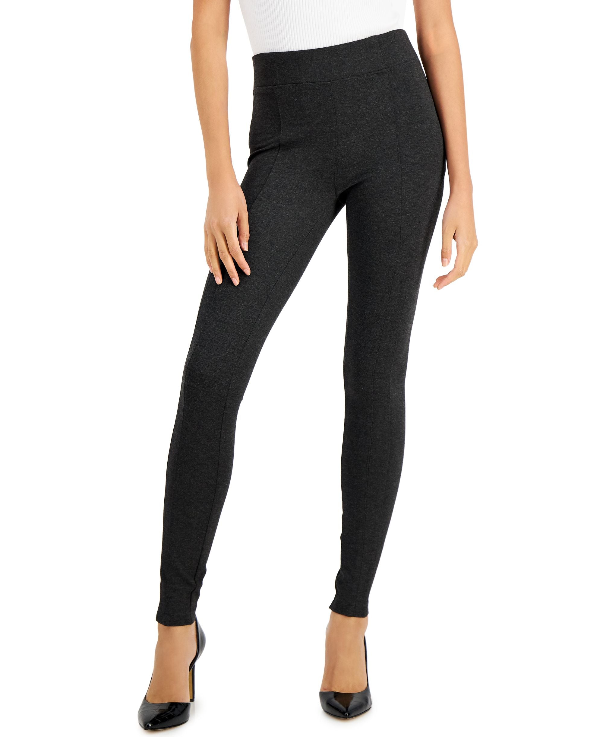 INC International Concepts High Rise Seamed Skinny Pants