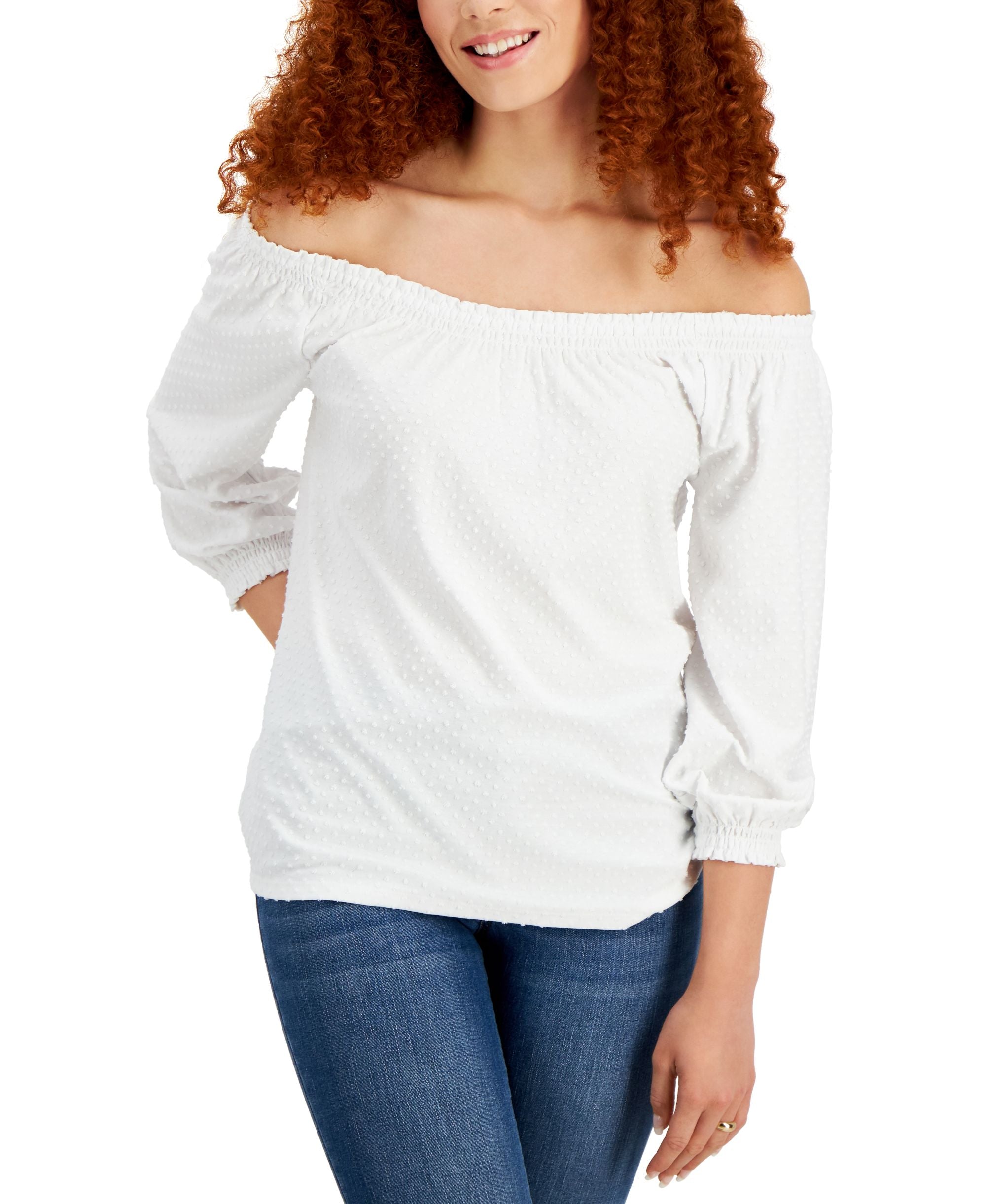 Style & Co Off The Shoulder Top