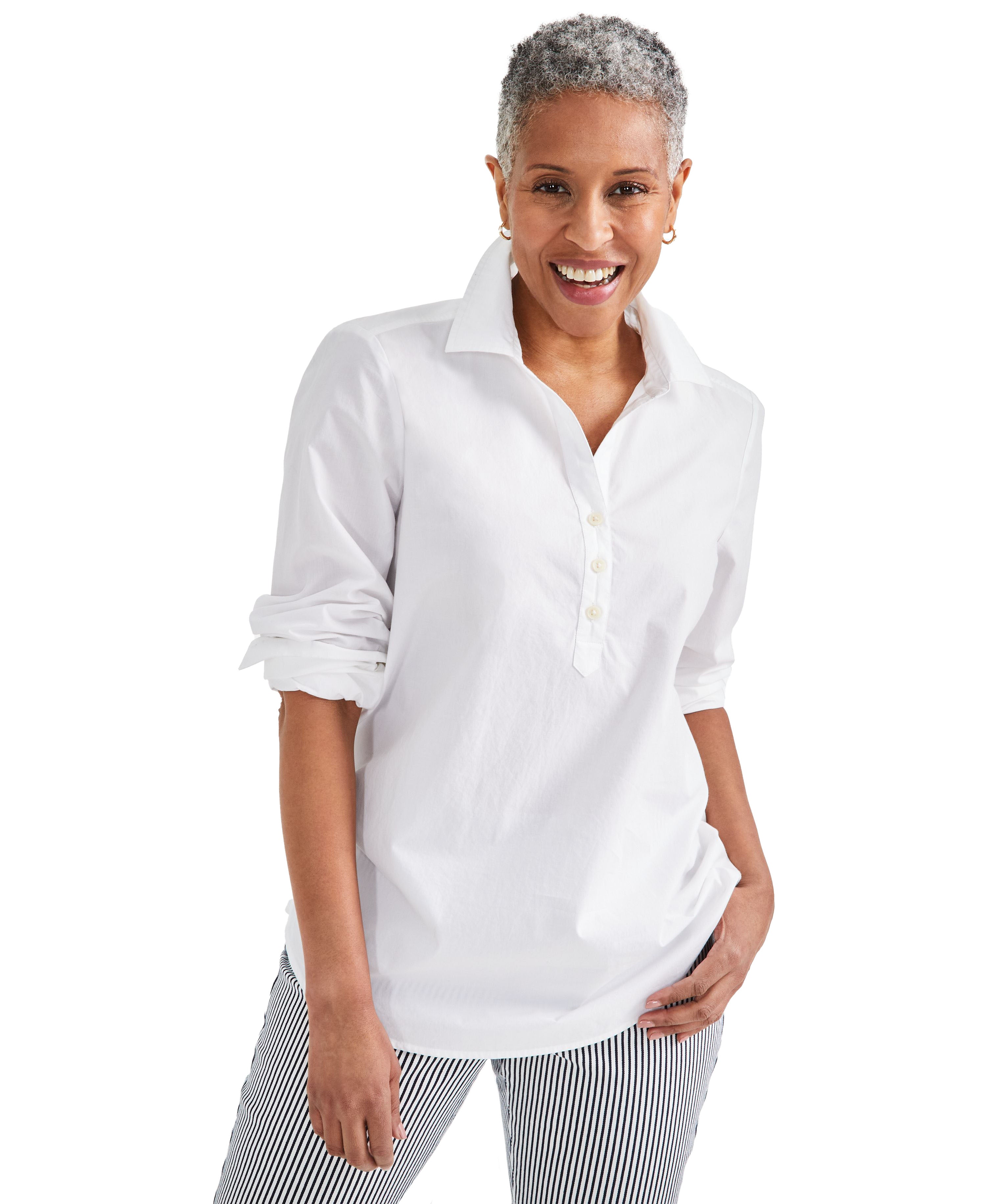 Petite Perfect Popover Shirt