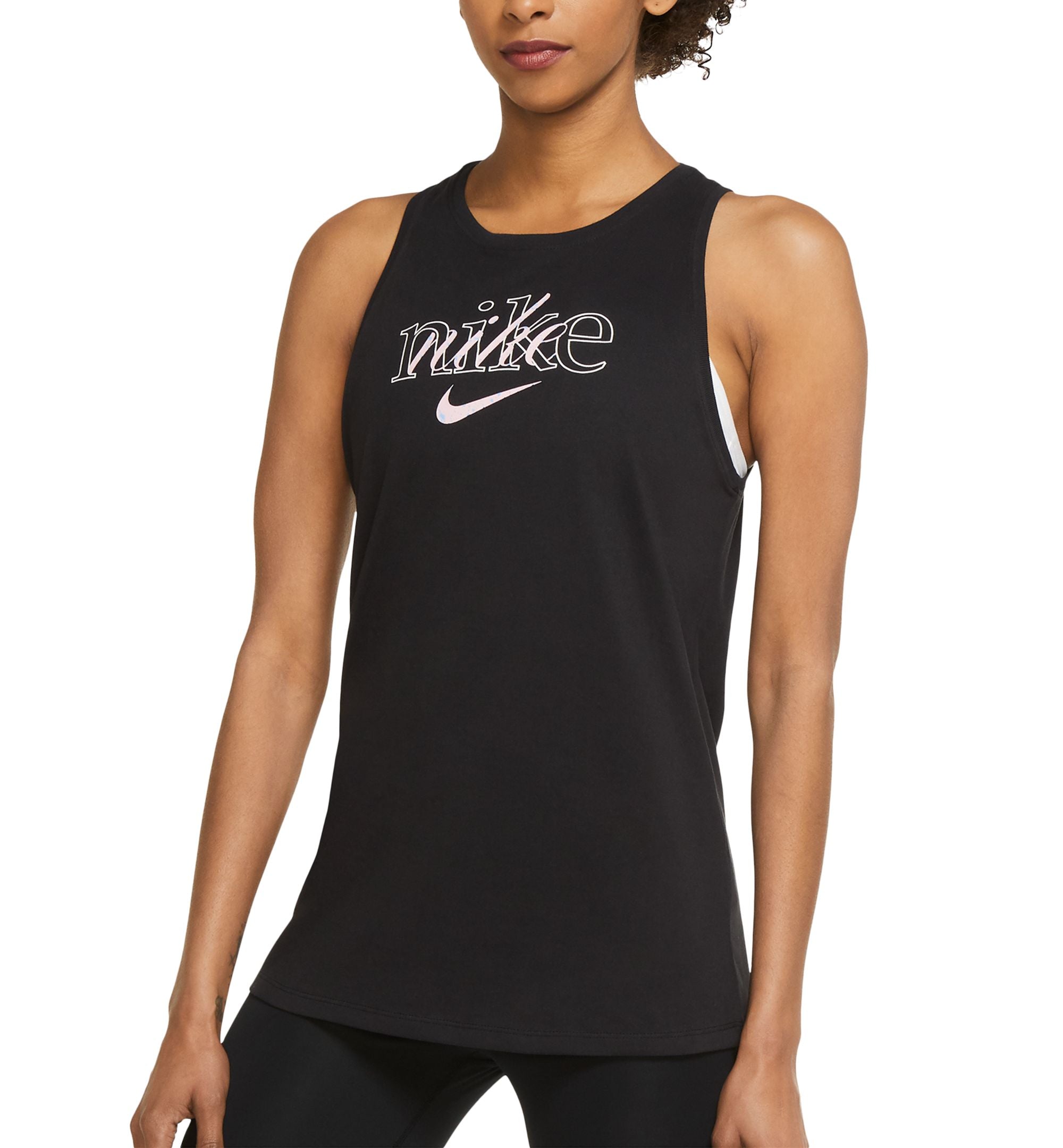Nike Womens Dri Fit Graphic Training Tank