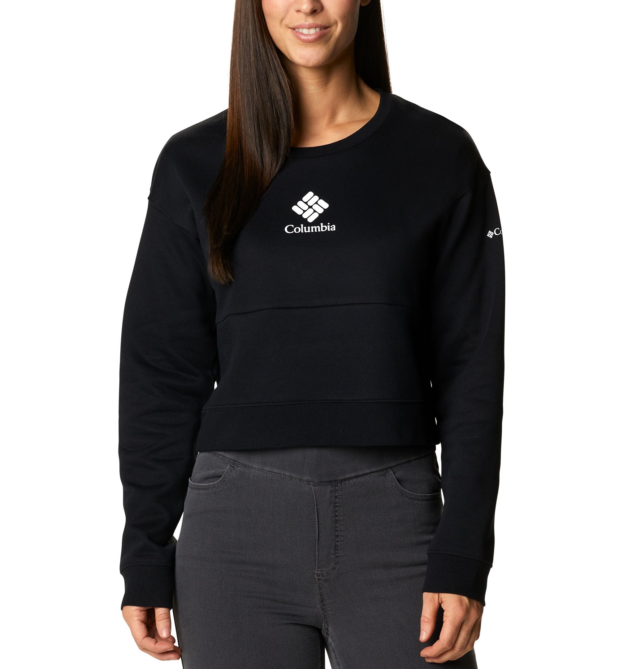 Columbia Womens Trek Cropped Sweatshirt