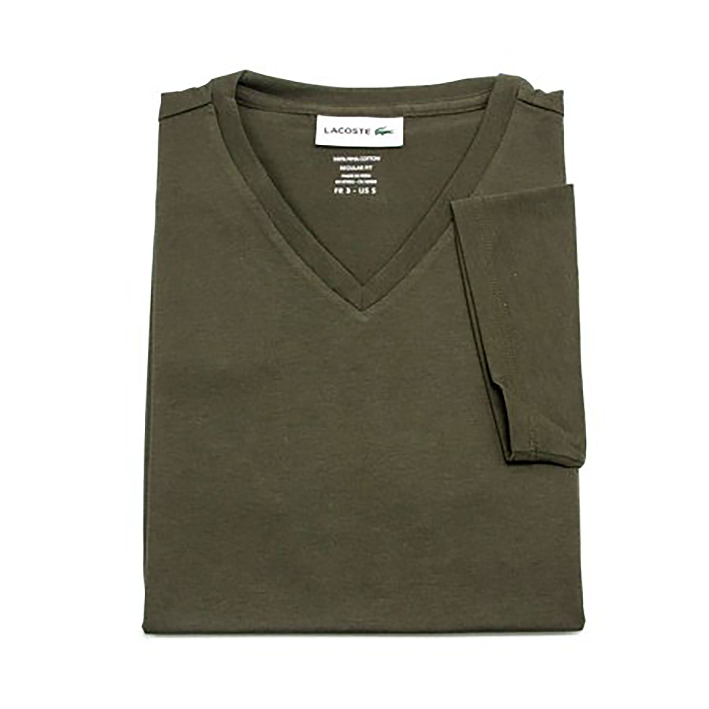 Men’s V-Neck Pima Cotton Tee Shirt