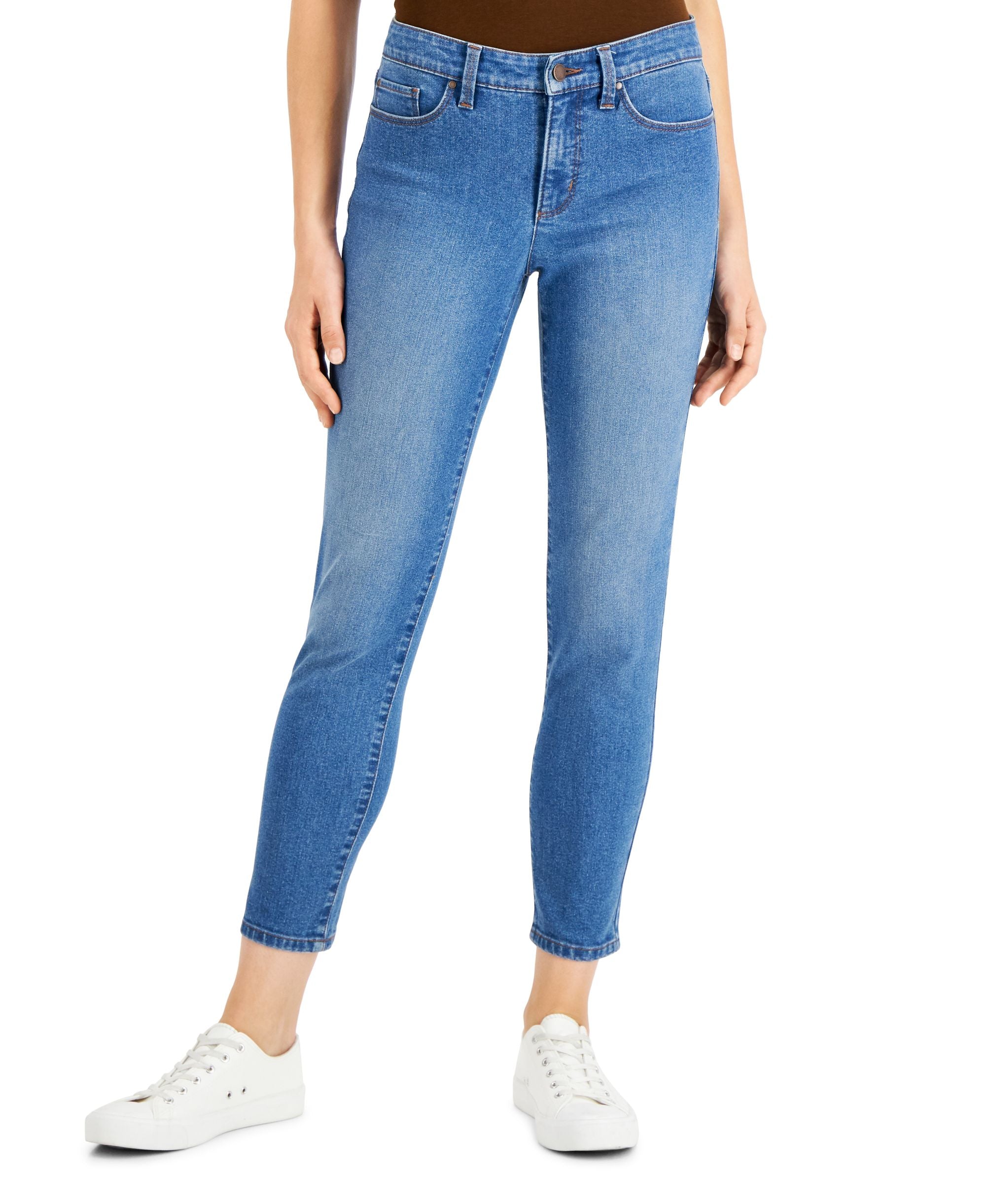 Charter Club Bristol Tummy Control Skinny Ankle Jeans