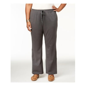Plus Size Knit Drawstring Pants