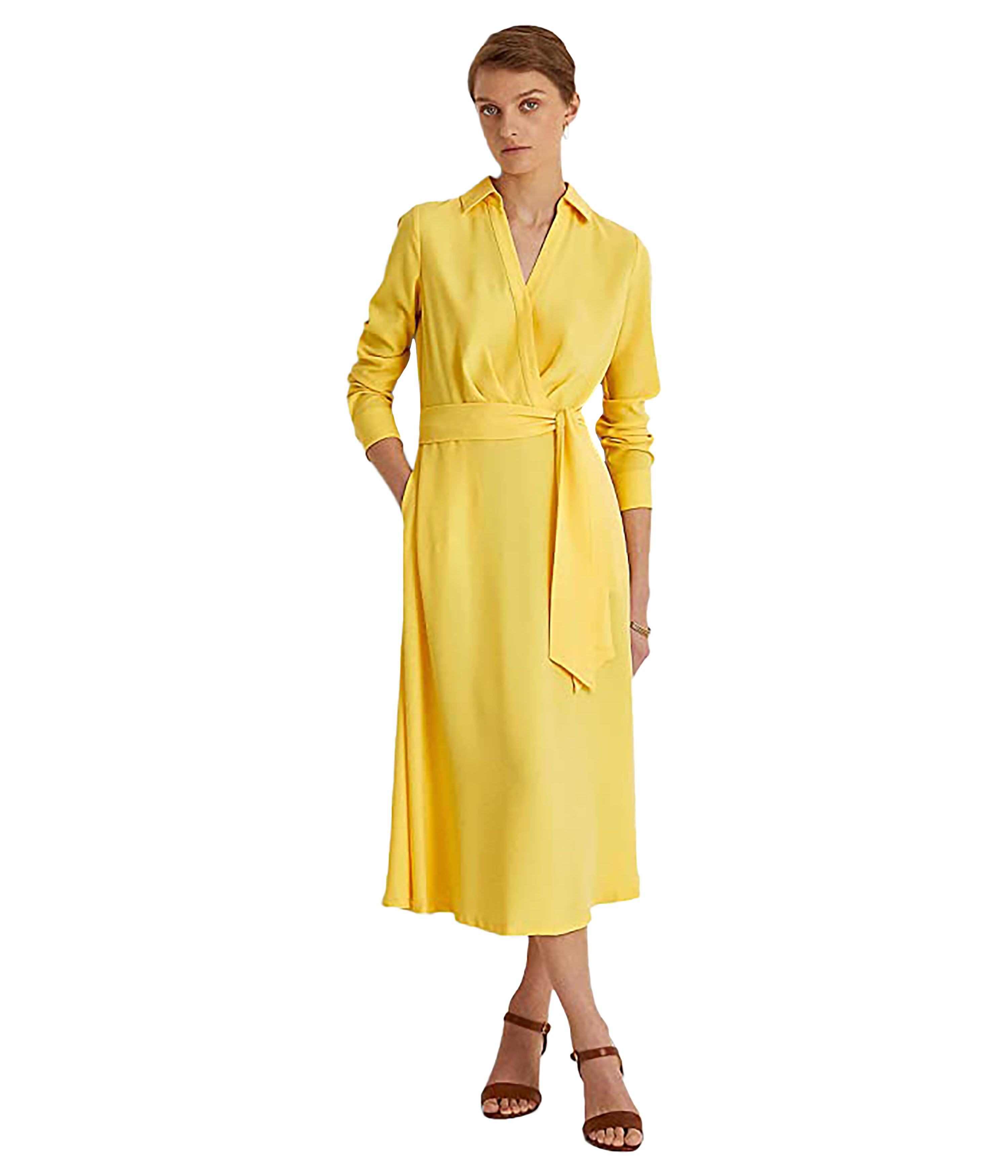 Lauren Ralph Lauren Long Sleeve Day Dress
