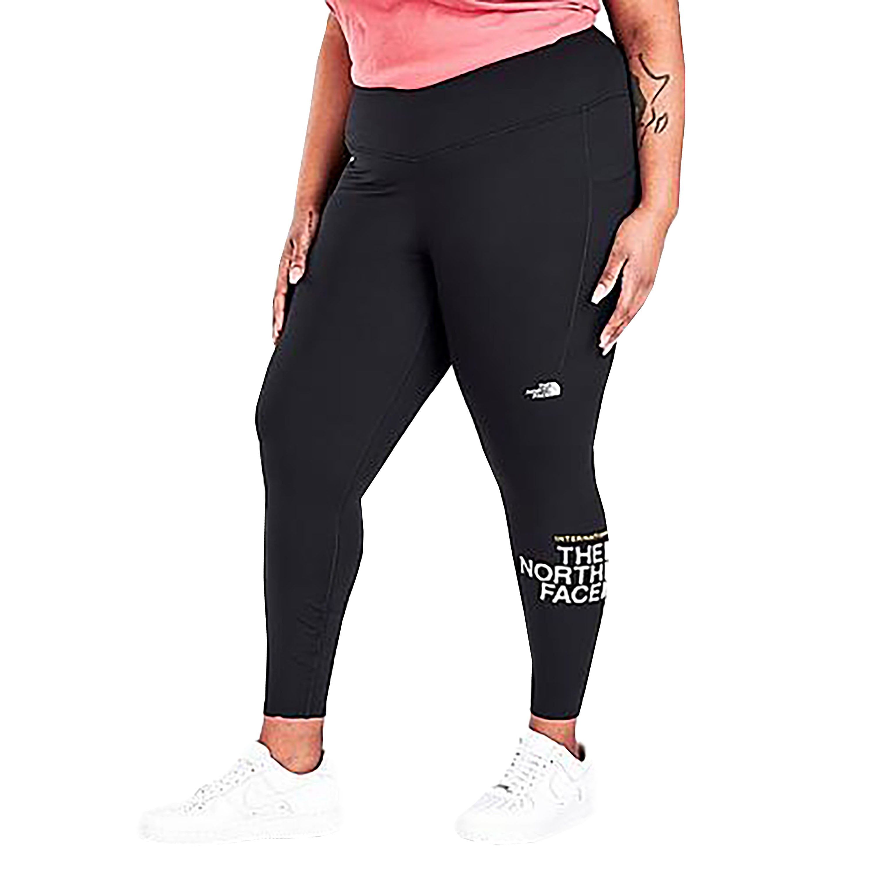 The North Face Womens Midline Printed High-Rise Cropped Leggings