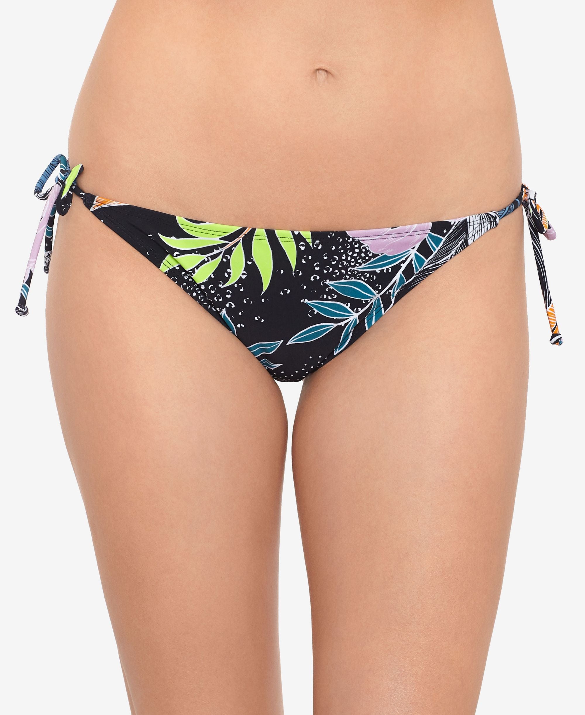 Juniors' Night Life Side-Tie Bikini Bottoms