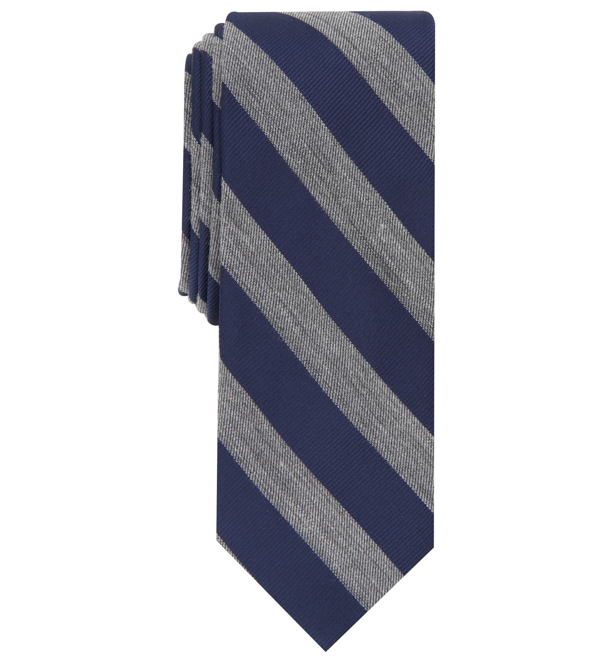 Men's Meadow Stripe Skinny Tie