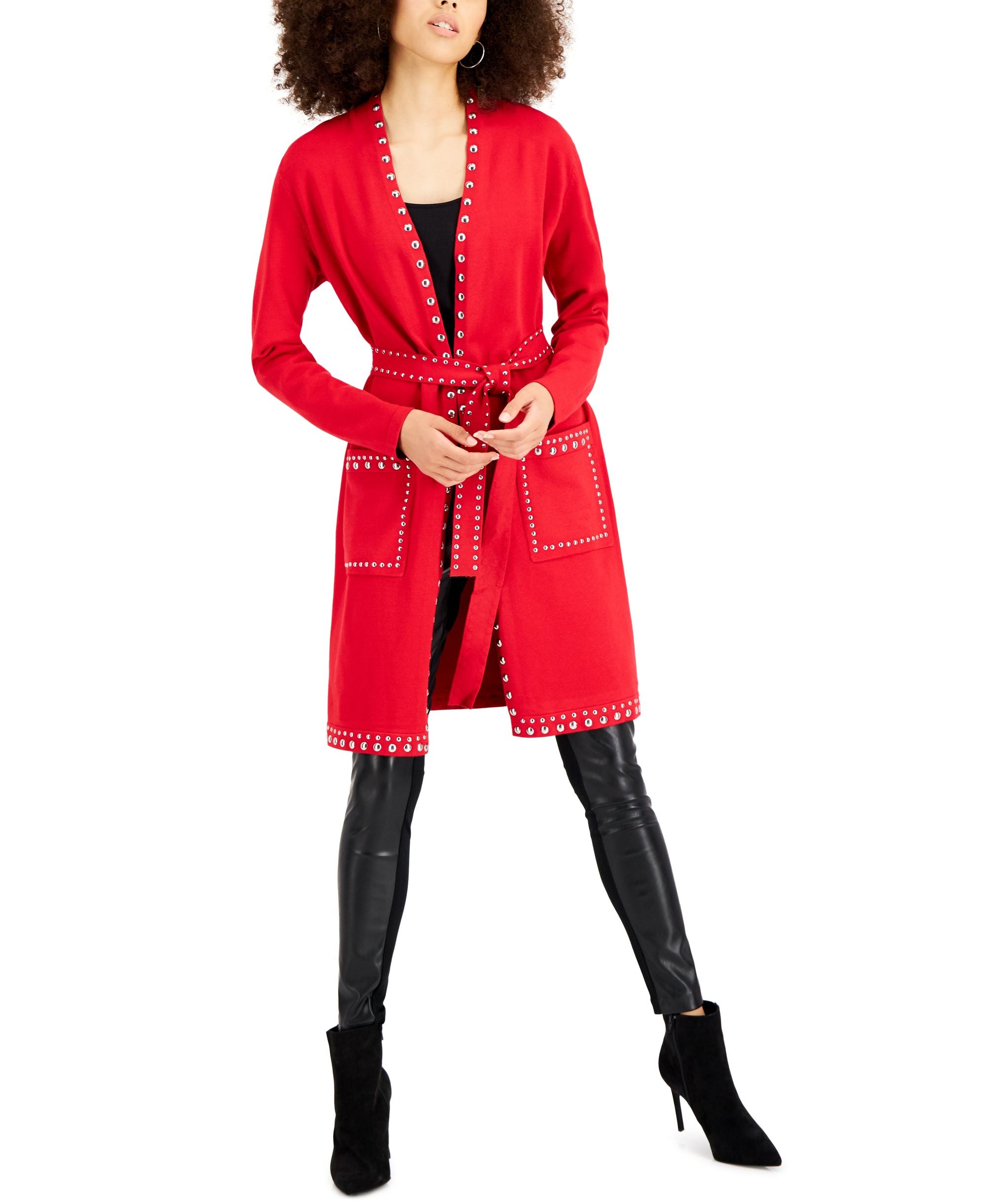 International Concepts Studded Cardigan