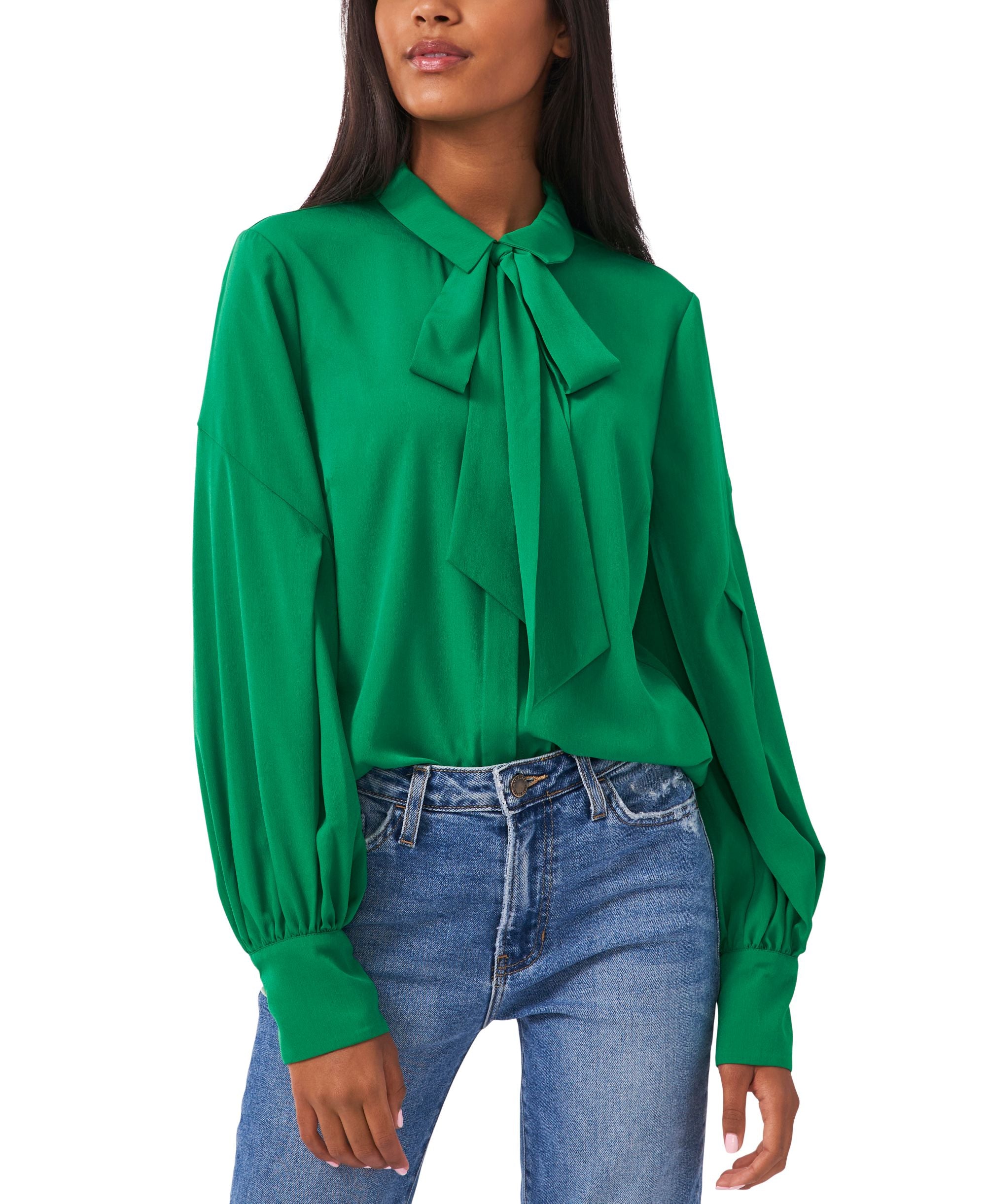 Riley Rae Camille Tie Neck Blouse