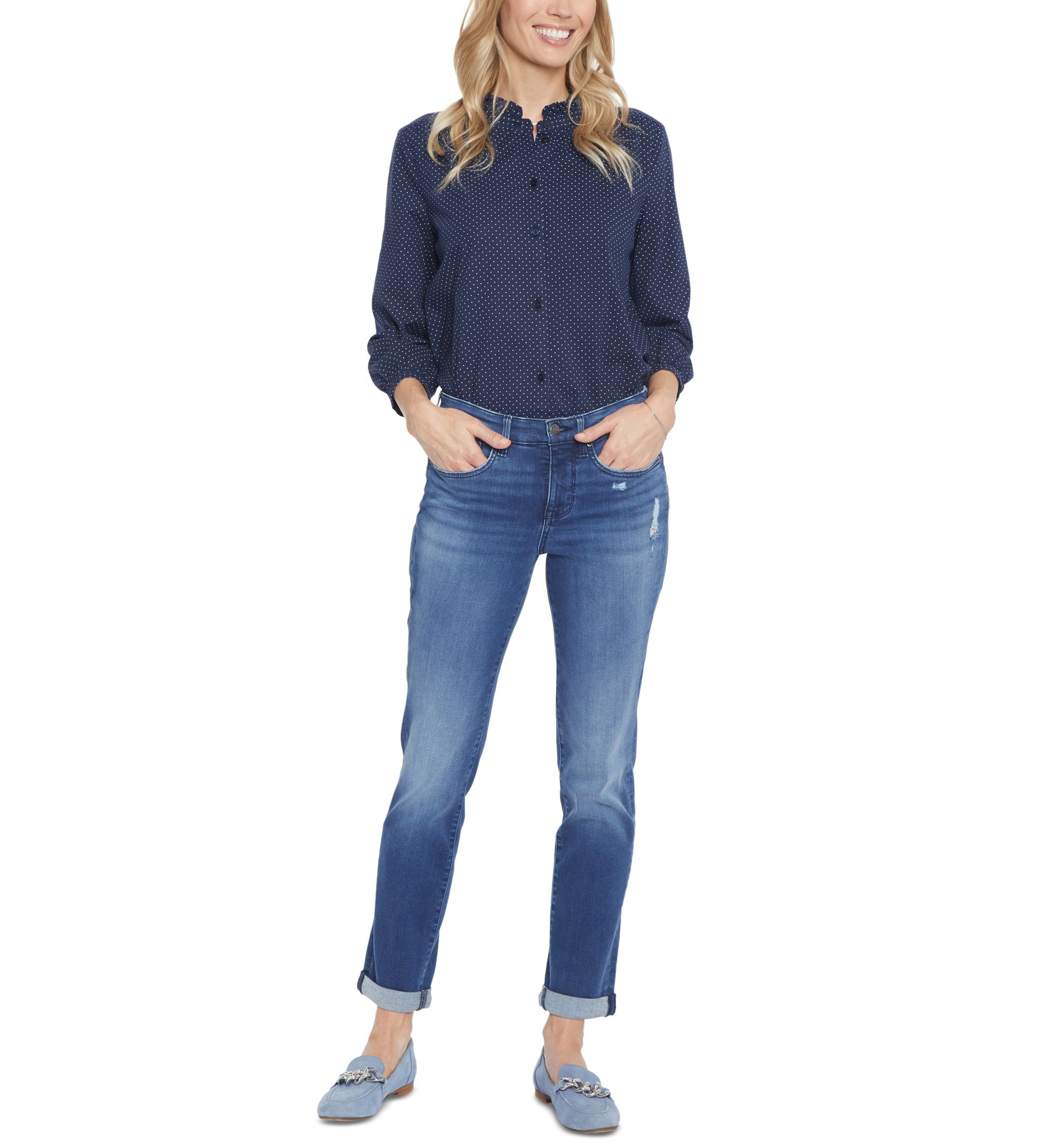 Nydj Margot Girlfriend-Fit Jeans