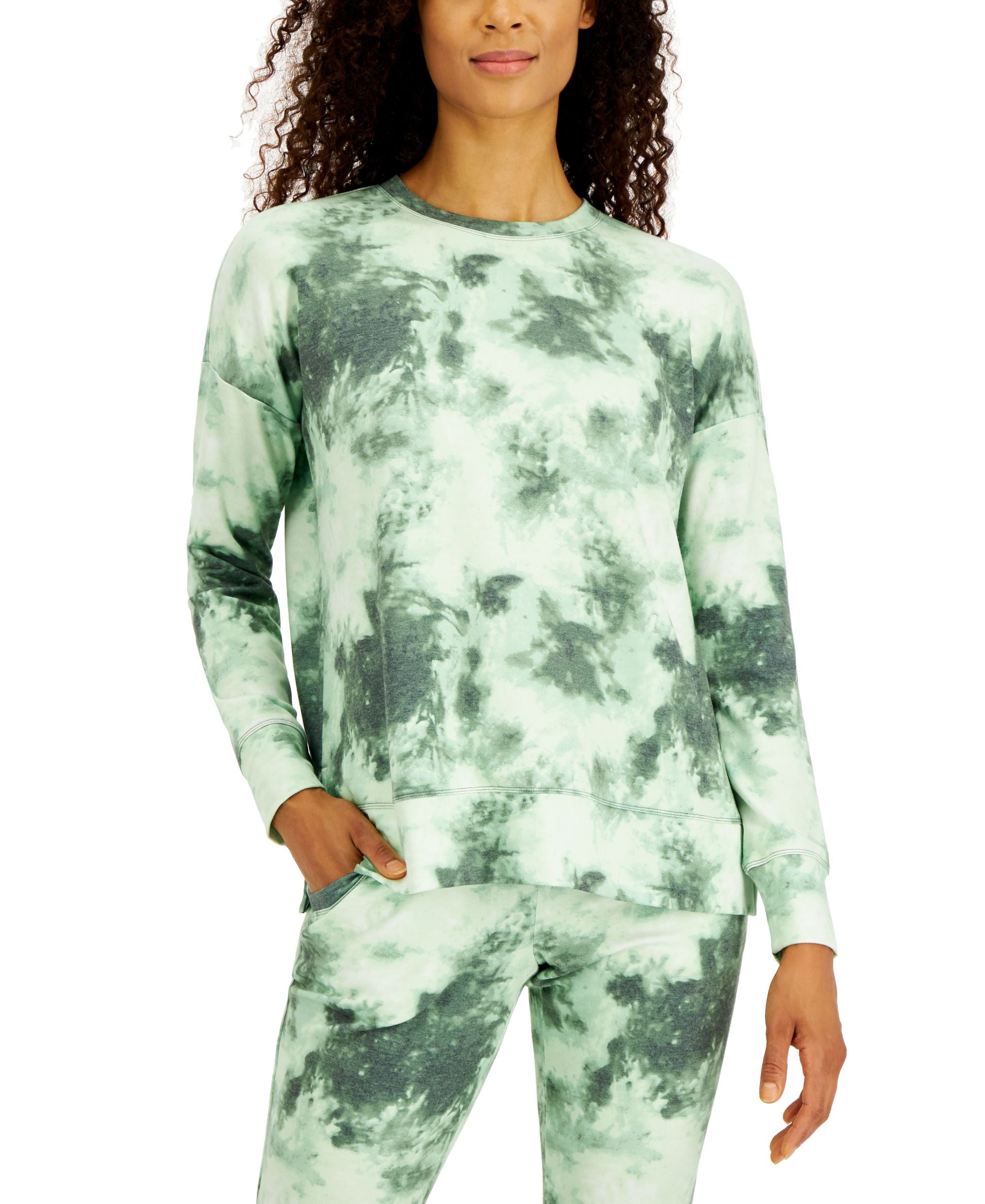 ID Ideology Womens Shades Tie Dyed Top