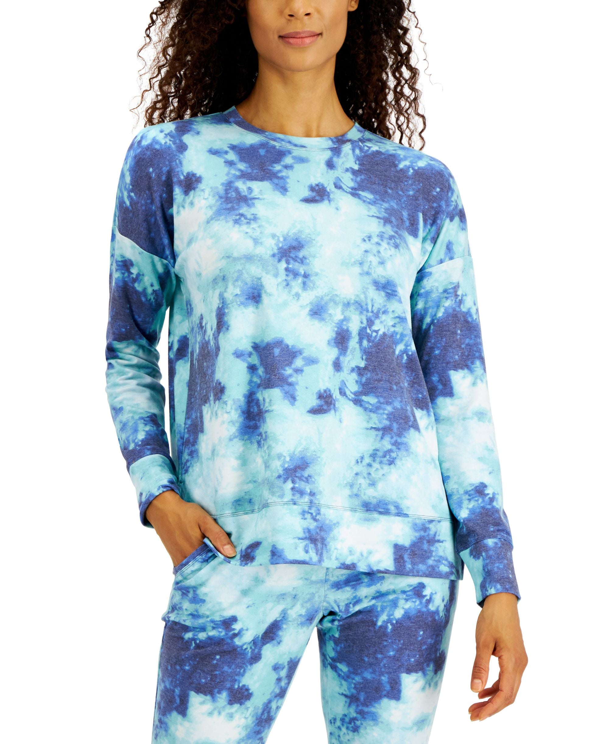 ID Ideology Womens Shades Tie Dyed Top
