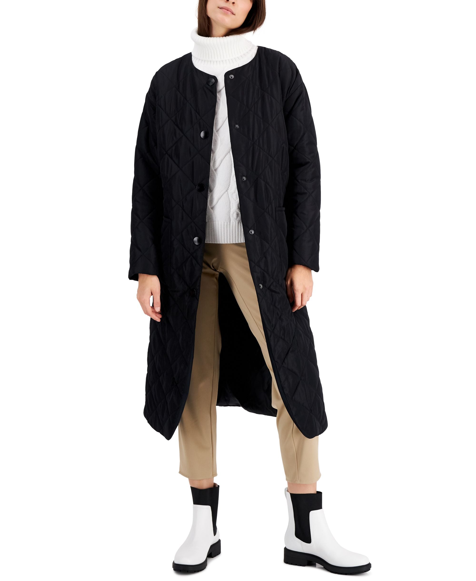 Alfani Quilted Jacket