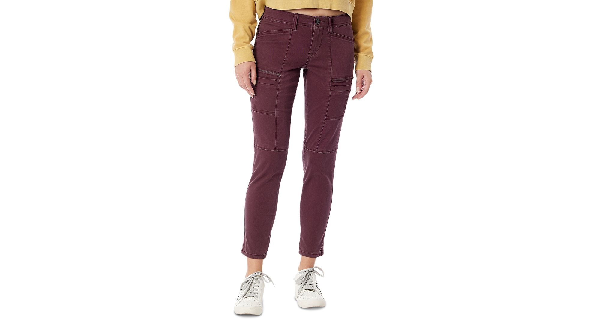 Juniors' Blaire Moto Skinny Pants