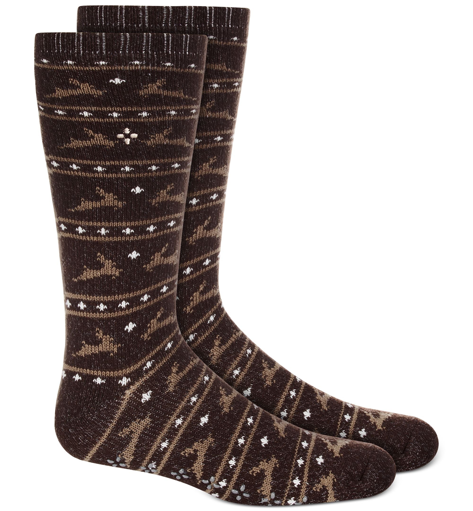 Men's Holiday Reindeer Crew Socks