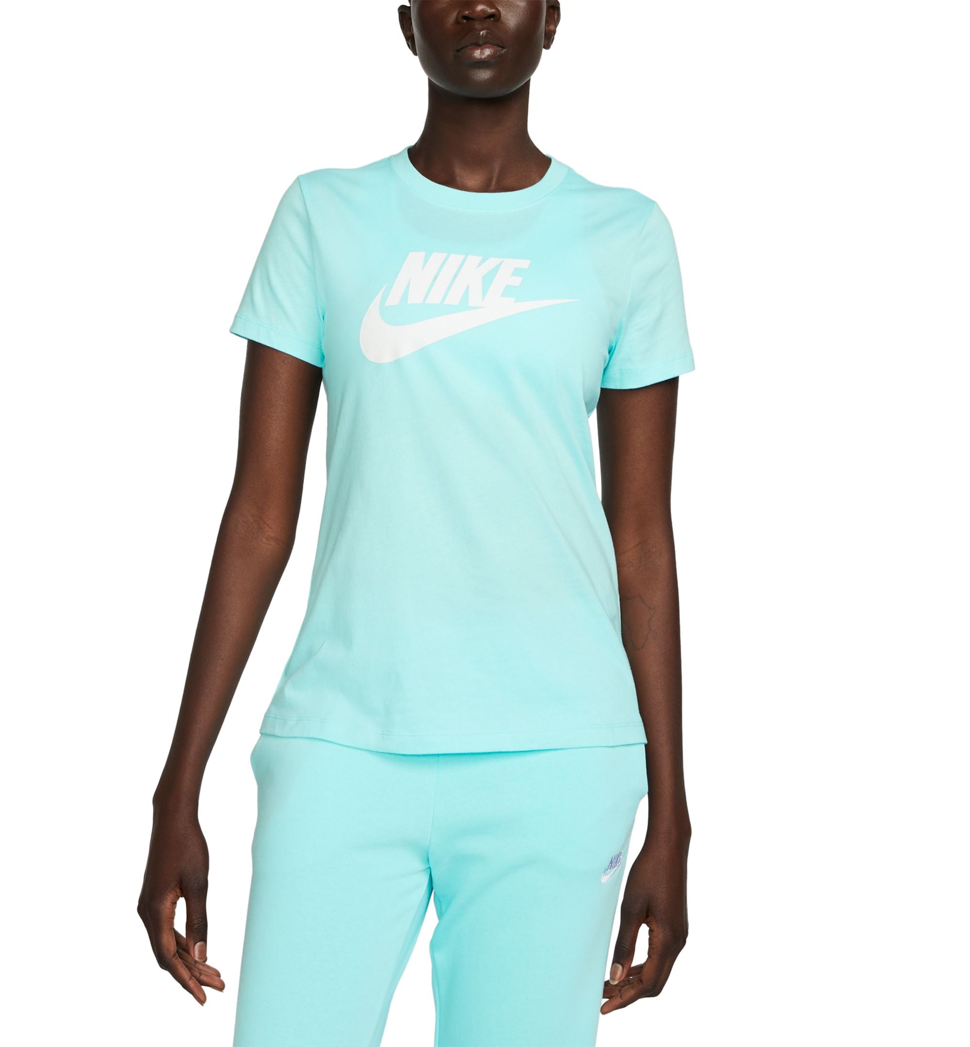 Nike Womens Sportswear Cotton Logo T-Shirt