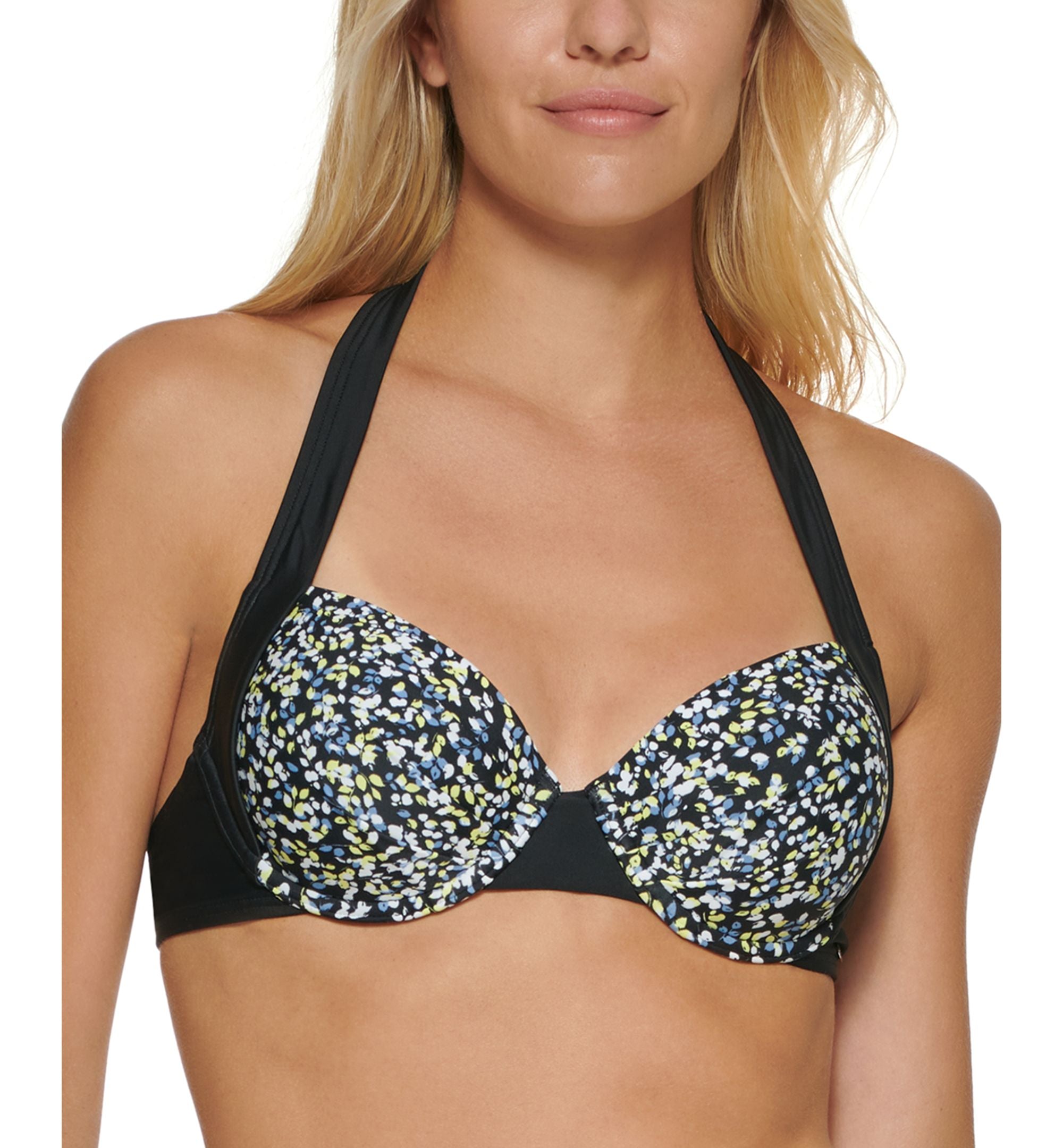 Printed Convertible Bikini Top