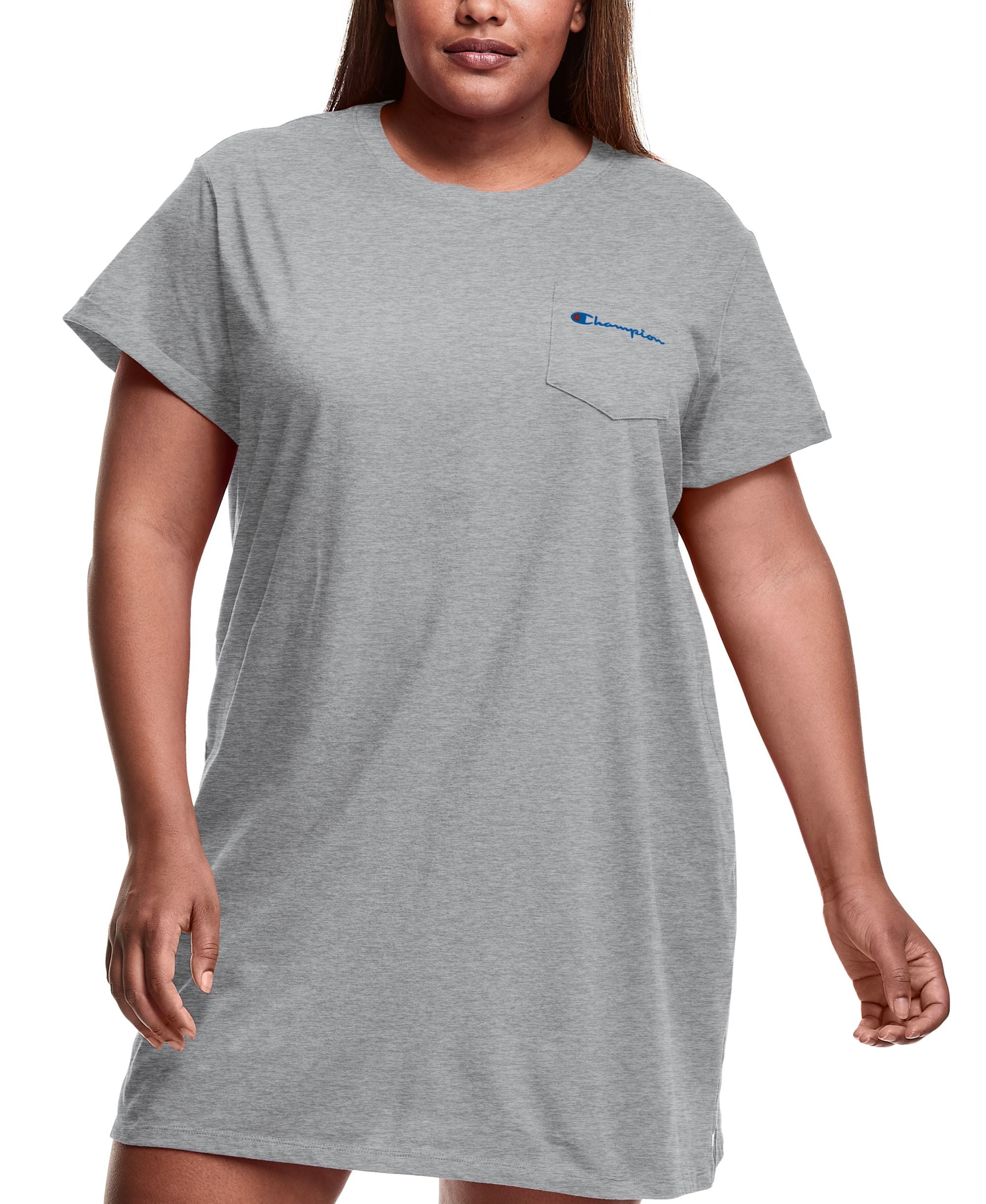 Champion Plus Size Womens T-Shirt Dress