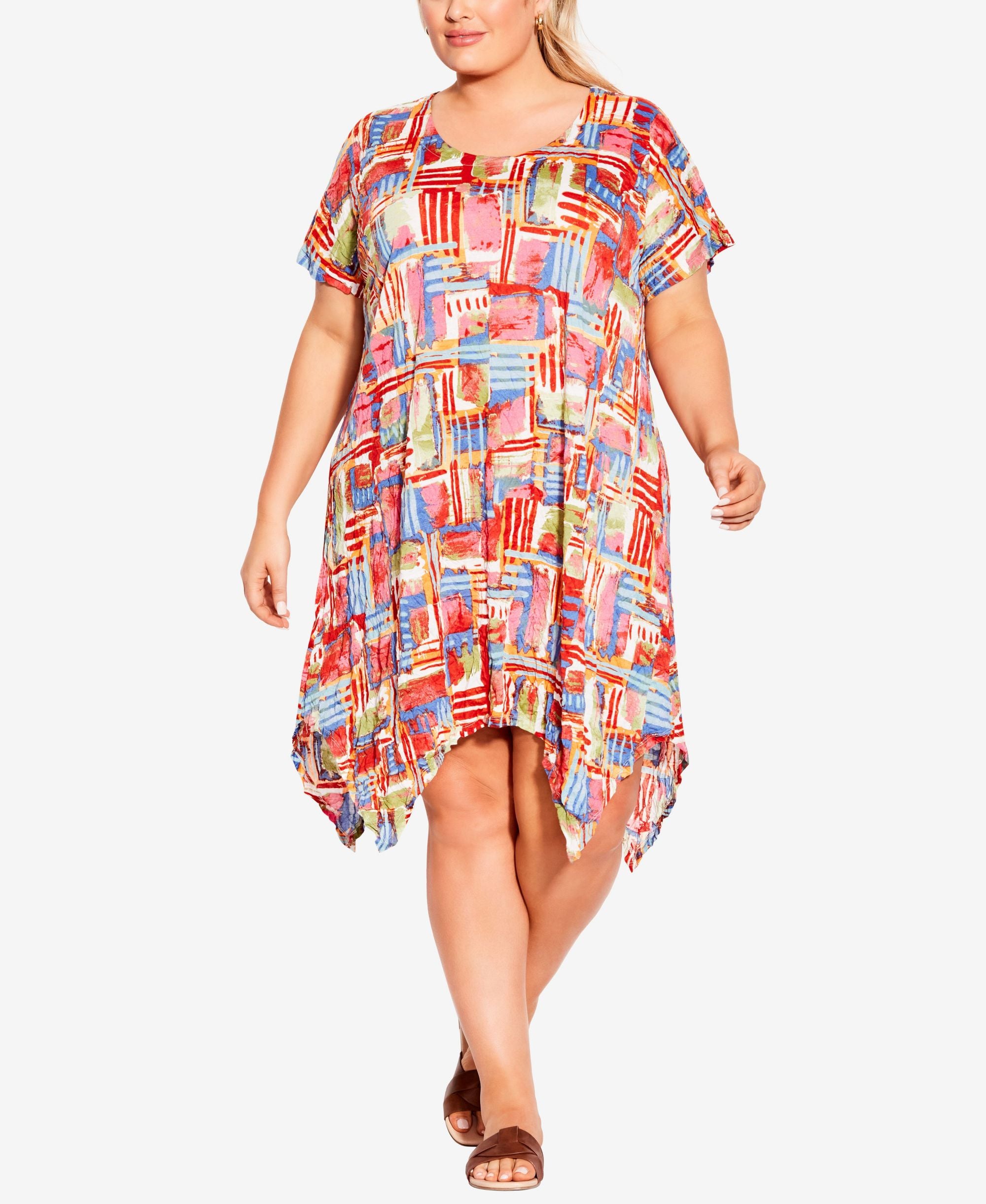 Plus Size Clarissa Crush Dress