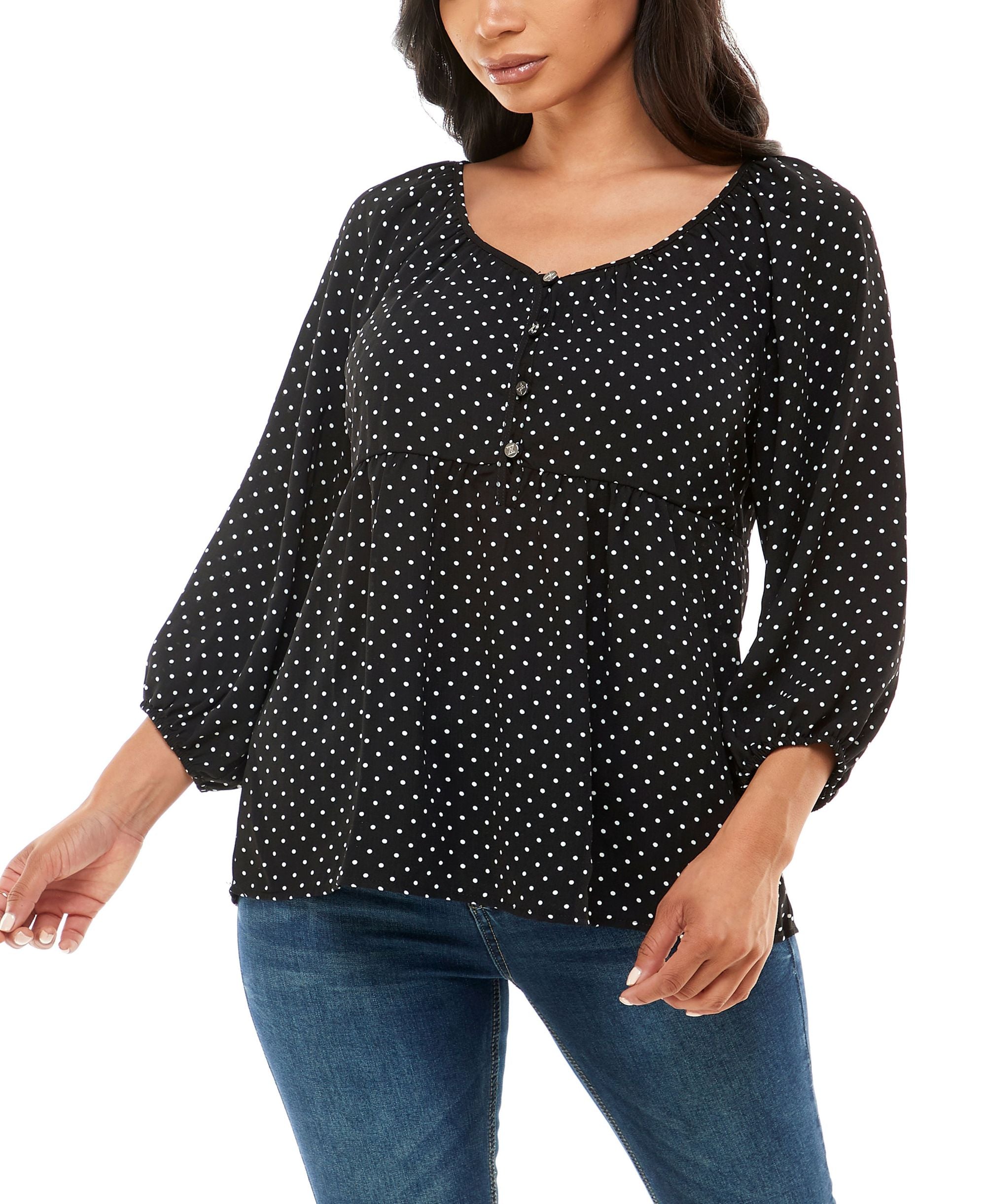Womens 3/4 Raglan Sleeve Top