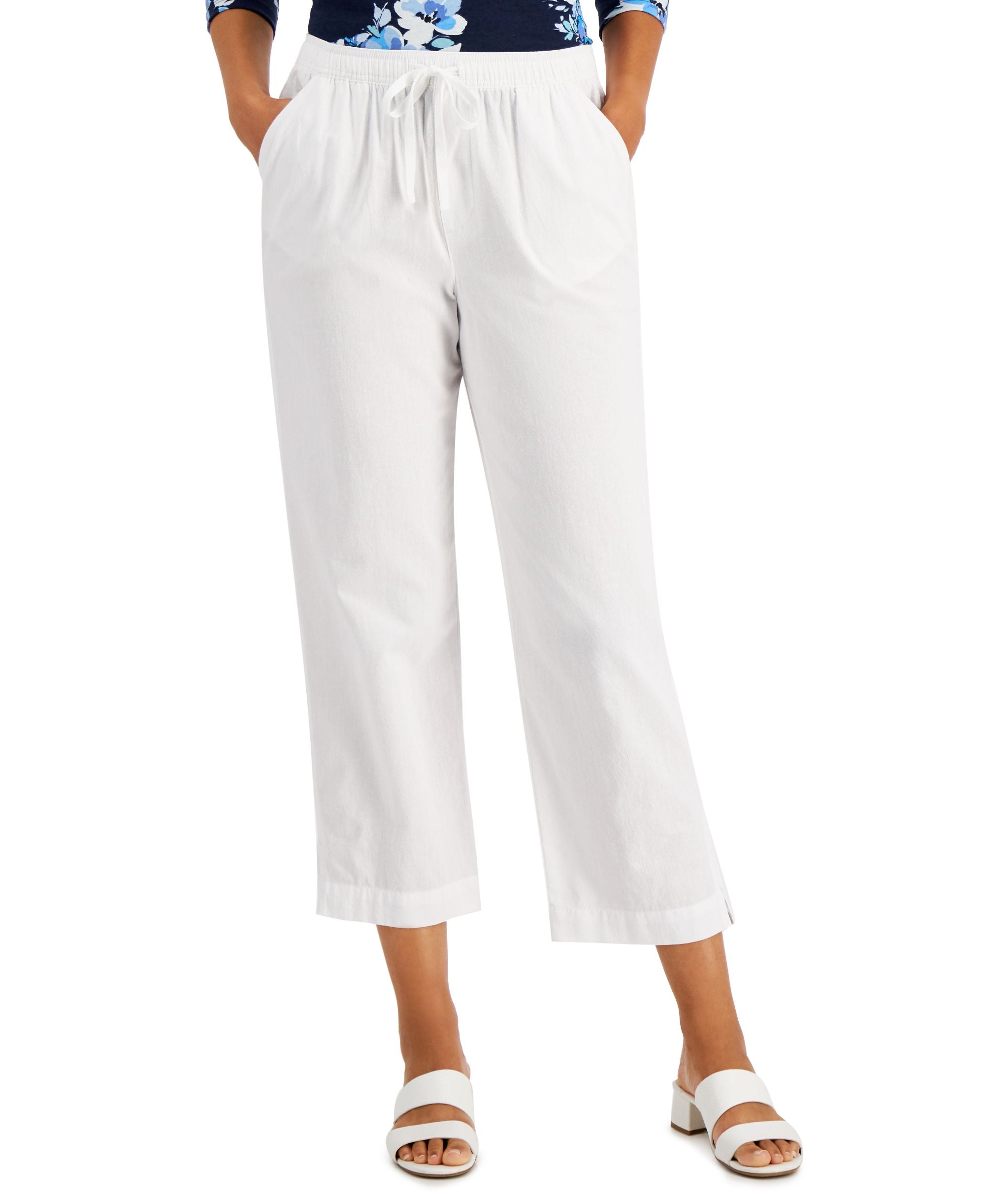 Karen Scott Daphne Drawstring Pants