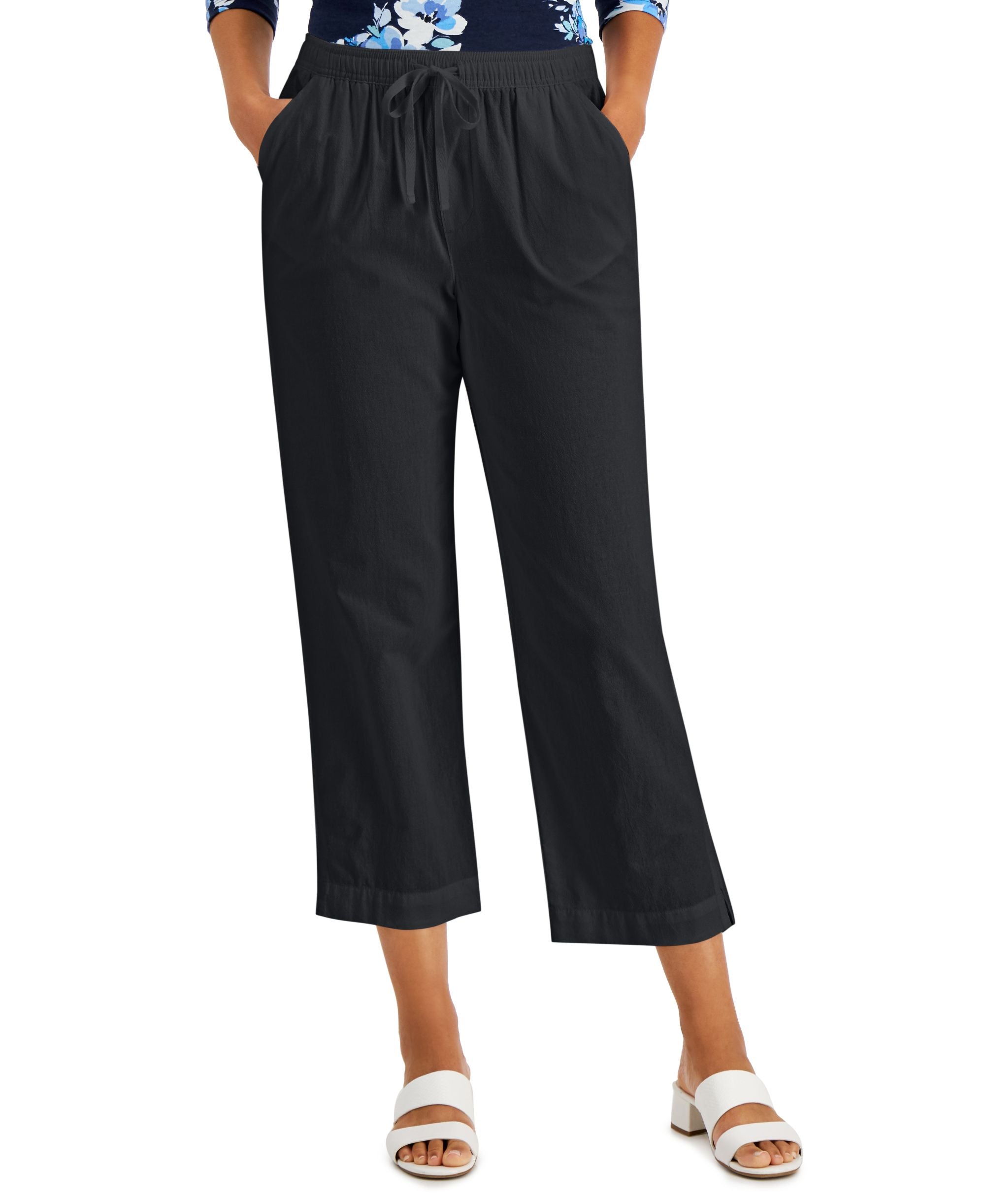 Karen Scott Daphne Drawstring Pants