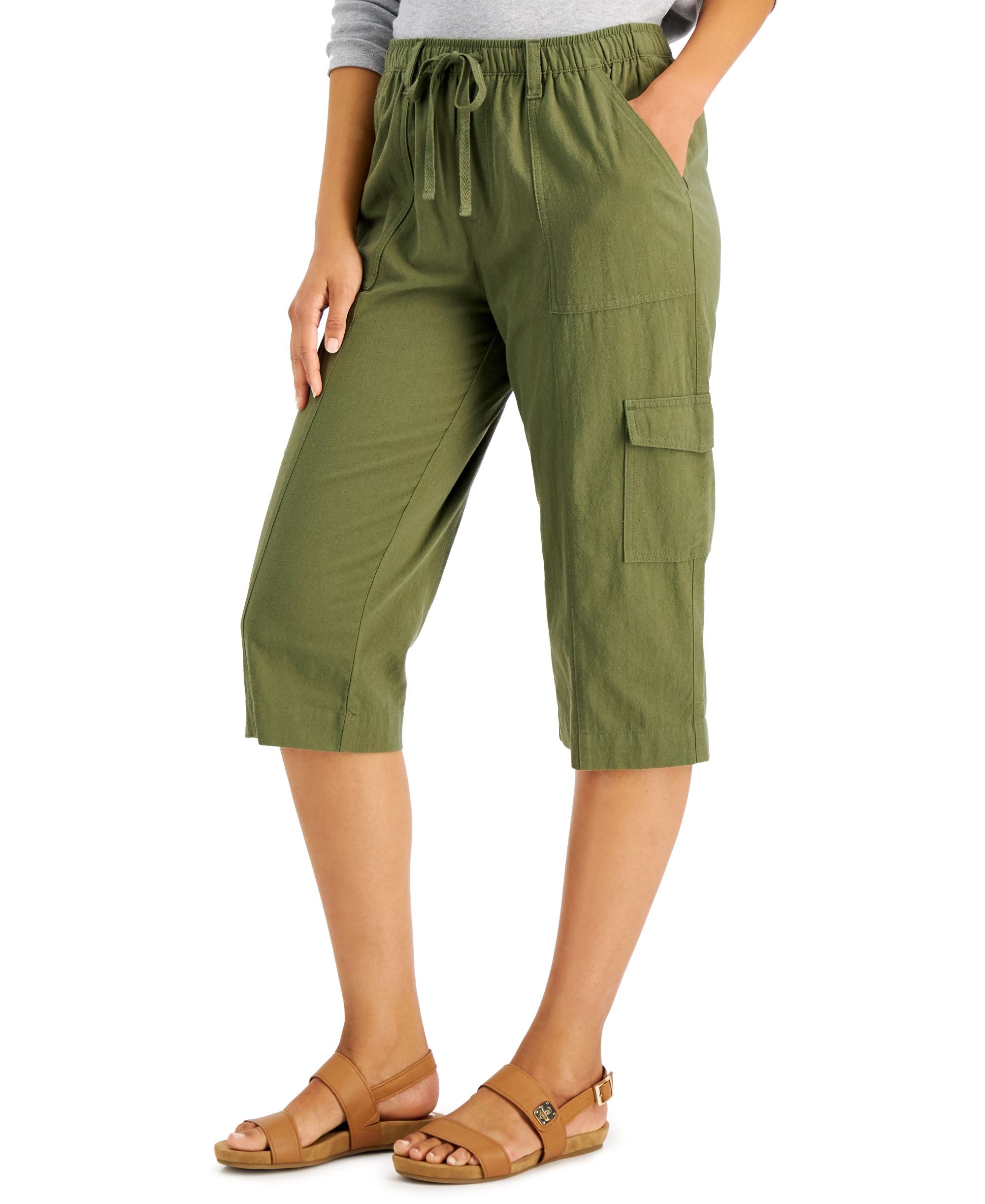 Karen Scott Petite Charlie Capri